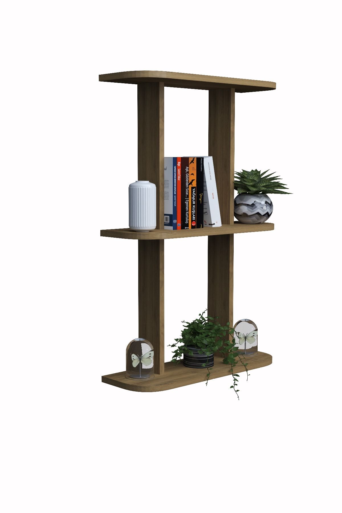 moka park avm-Decorative Wall Shelf Multi-Purpose 2 Tier Shelf Rafy 2
