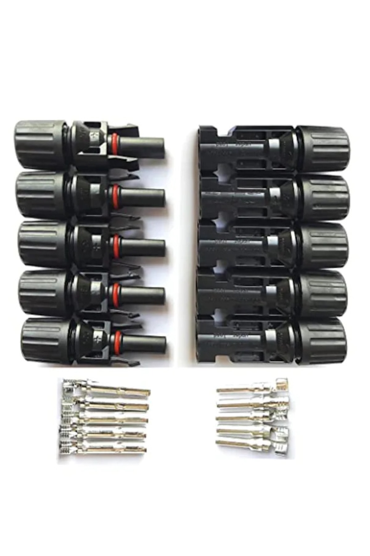 Genel Markalar 5 Set (5 ERKEK 5 DİŞİ) Mc4 Solar Bağlantı Konnektörü