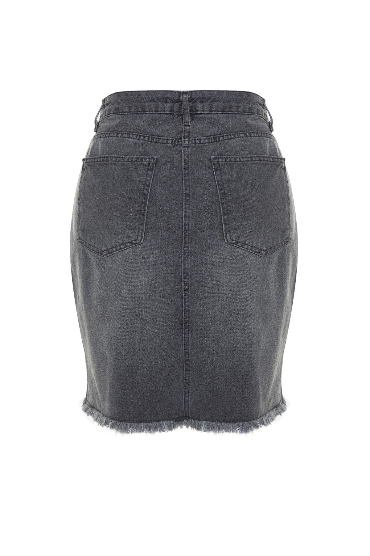 Denim pencil hot sale mini skirt