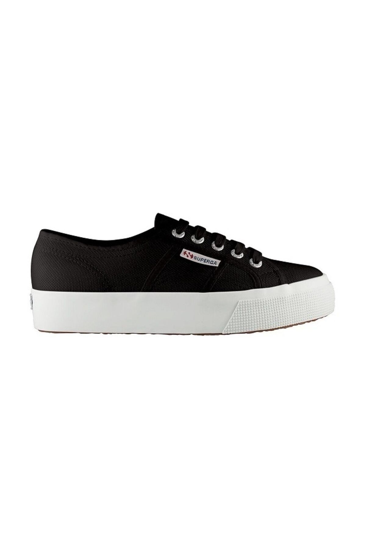 Superga Unisex Black White Sports Shoes 2730 Cotu S00C3N0