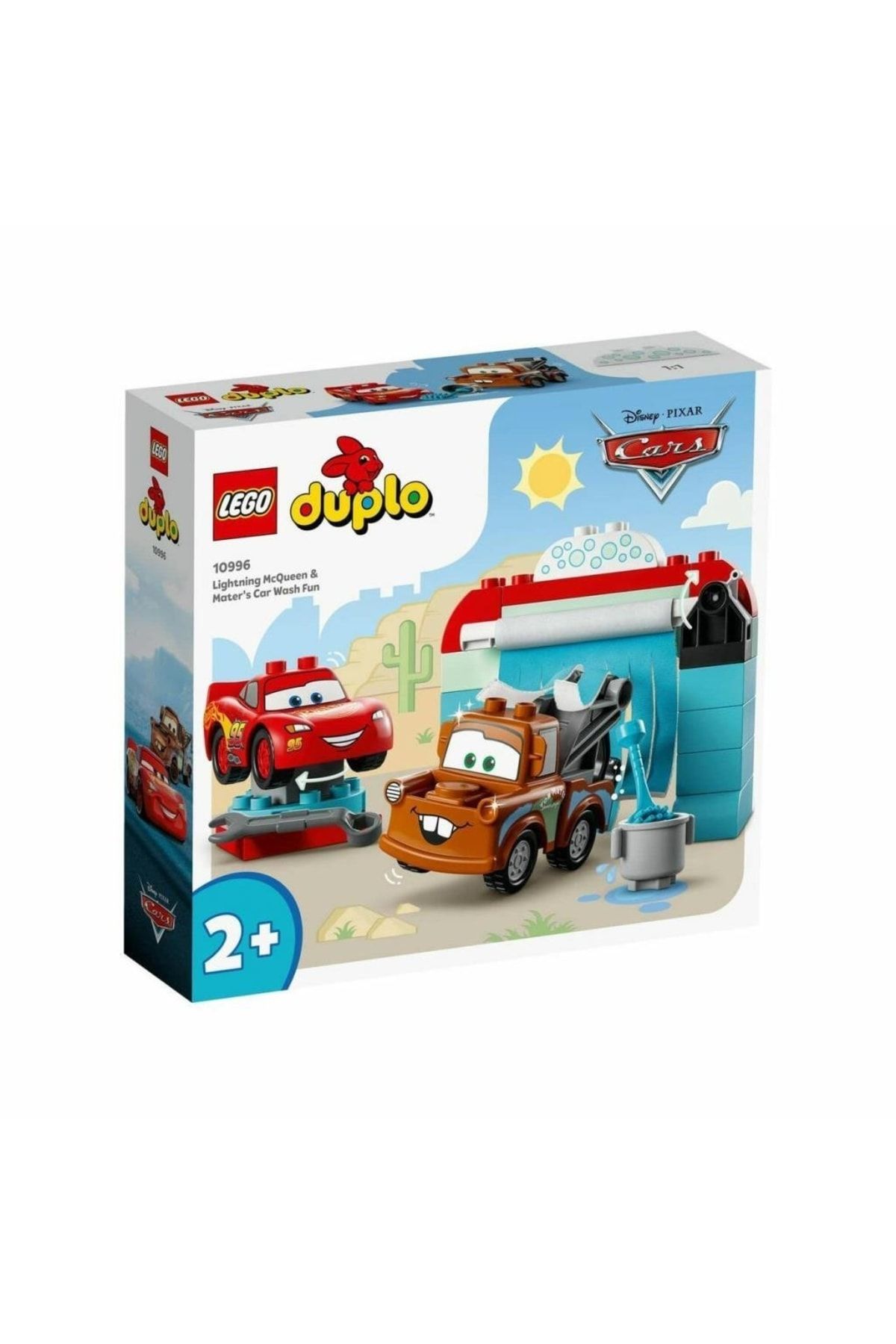 LEGO 10996 Lego Duplo Lightning McQueen And Materin Car Wash Fun 29 Pieces +2 Age [byr]