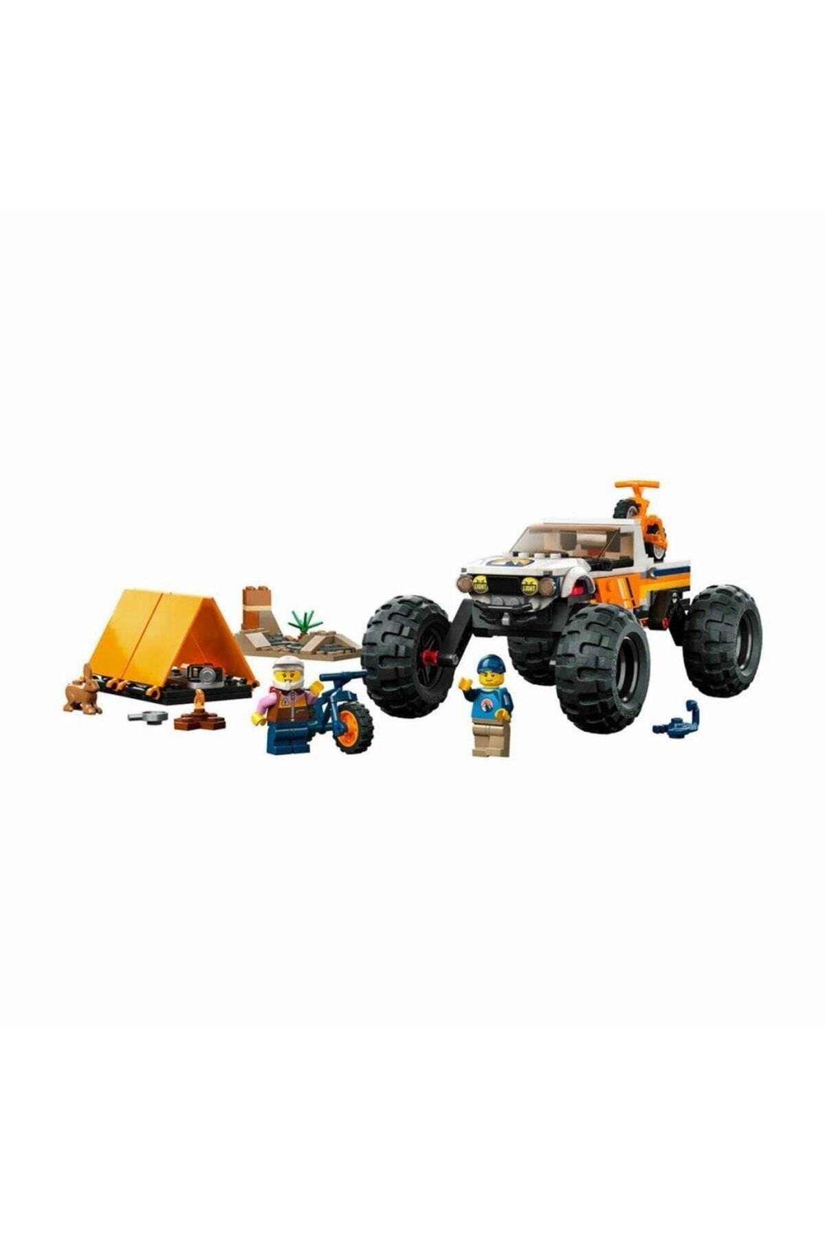 LEGO 60387 City - 4x4 Arazi Aracı Maceraları 252 Parça +6 Yaş fotoğrafı 2 (önizleme)