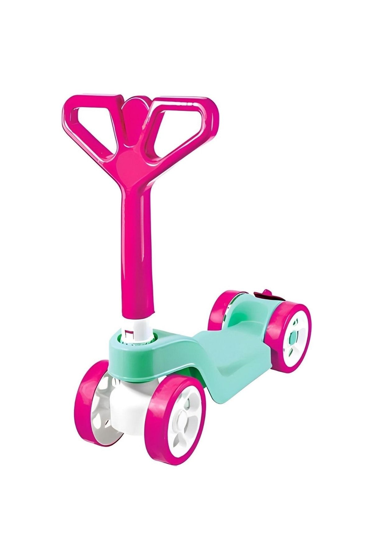 اسکوتر کودکان قرمز دخترانه و پسرانه بچگانه 3 ساله 4 چرخ شکل تاشو ان Furkan Toys