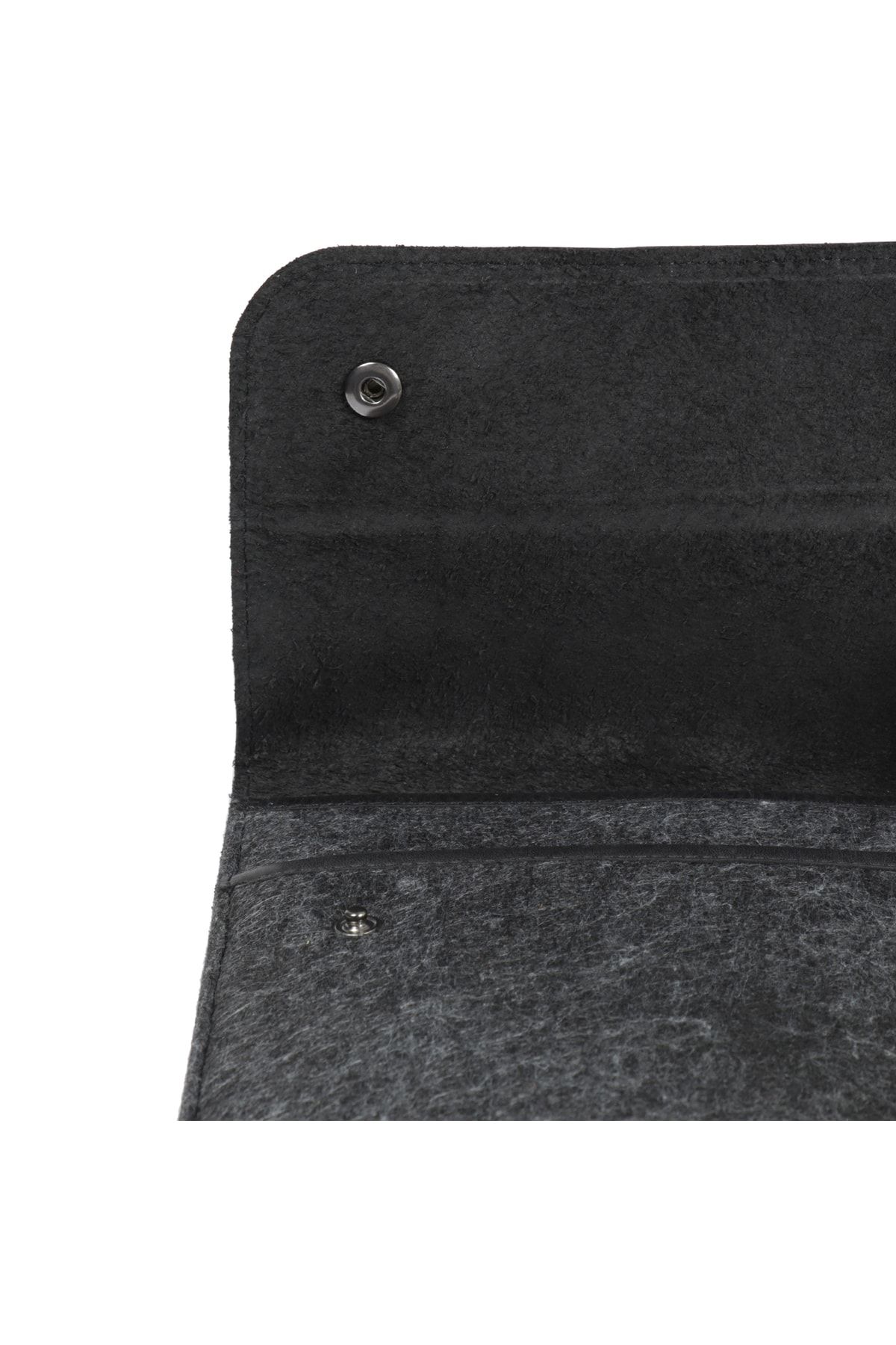 کیف نوت بوک مشکی سیاه چرم واقعی و نمد 15 اینچ MacBook Pro Case MegaGear