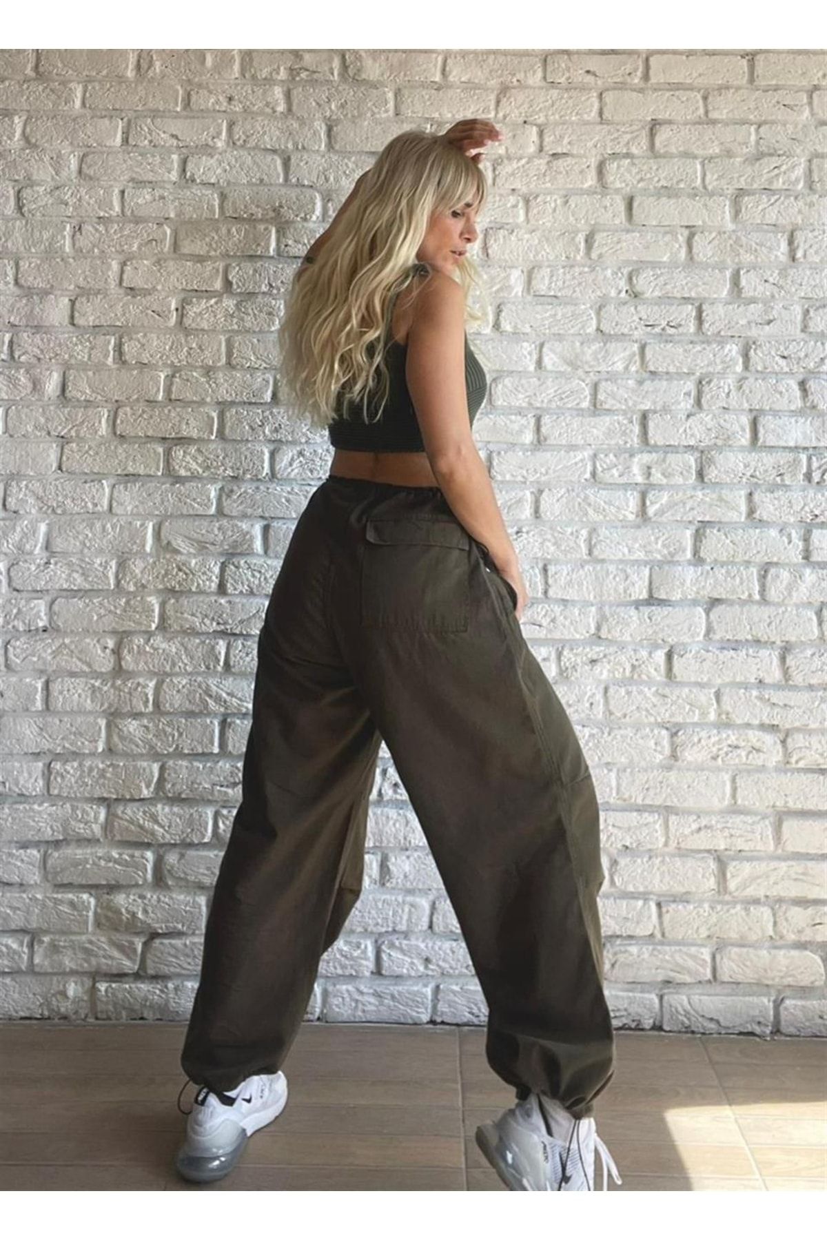 Touz-Παντελόνι Unisex Blunt Blunt Green Tactical Gabardine 3