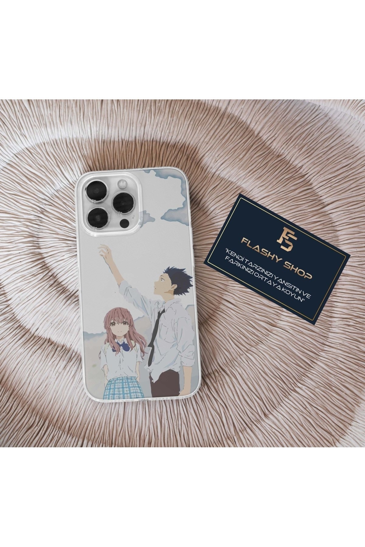 Transparent Case with Xiaomi Mi 11 Lite Compatible A Silent Voice Design