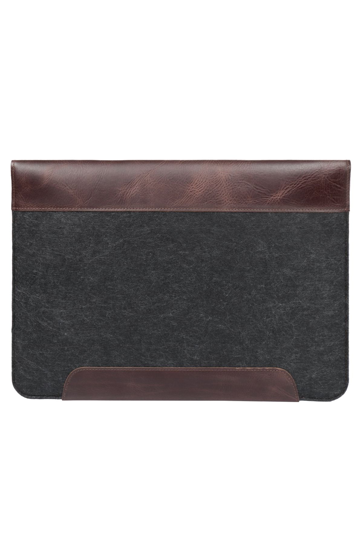 کیف نوت بوک چند رنگ چرم واقعی و نمد 15 اینچ MacBook Pro Case قهوه ای MegaGear
