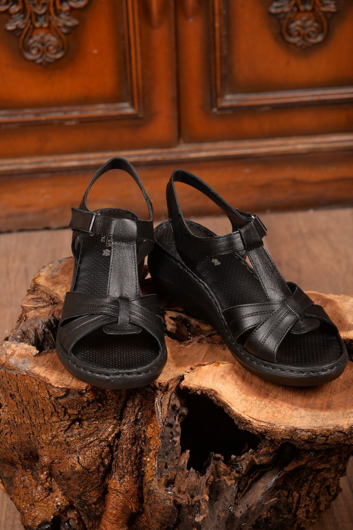 Dunlop sales wedge sandals