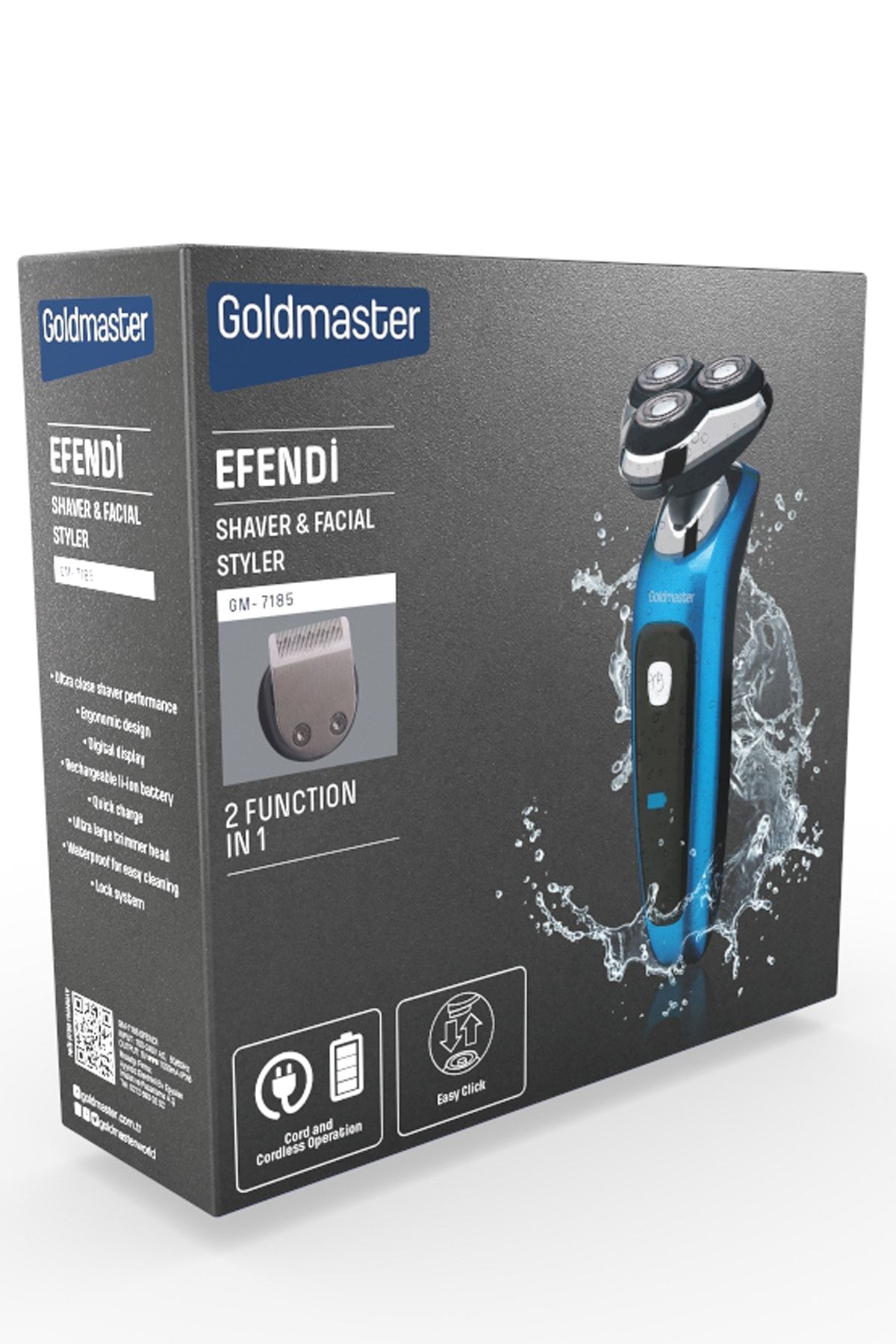 GOLDMASTER Gm-7185 Efendi Erkek Bakım Seti GX7700