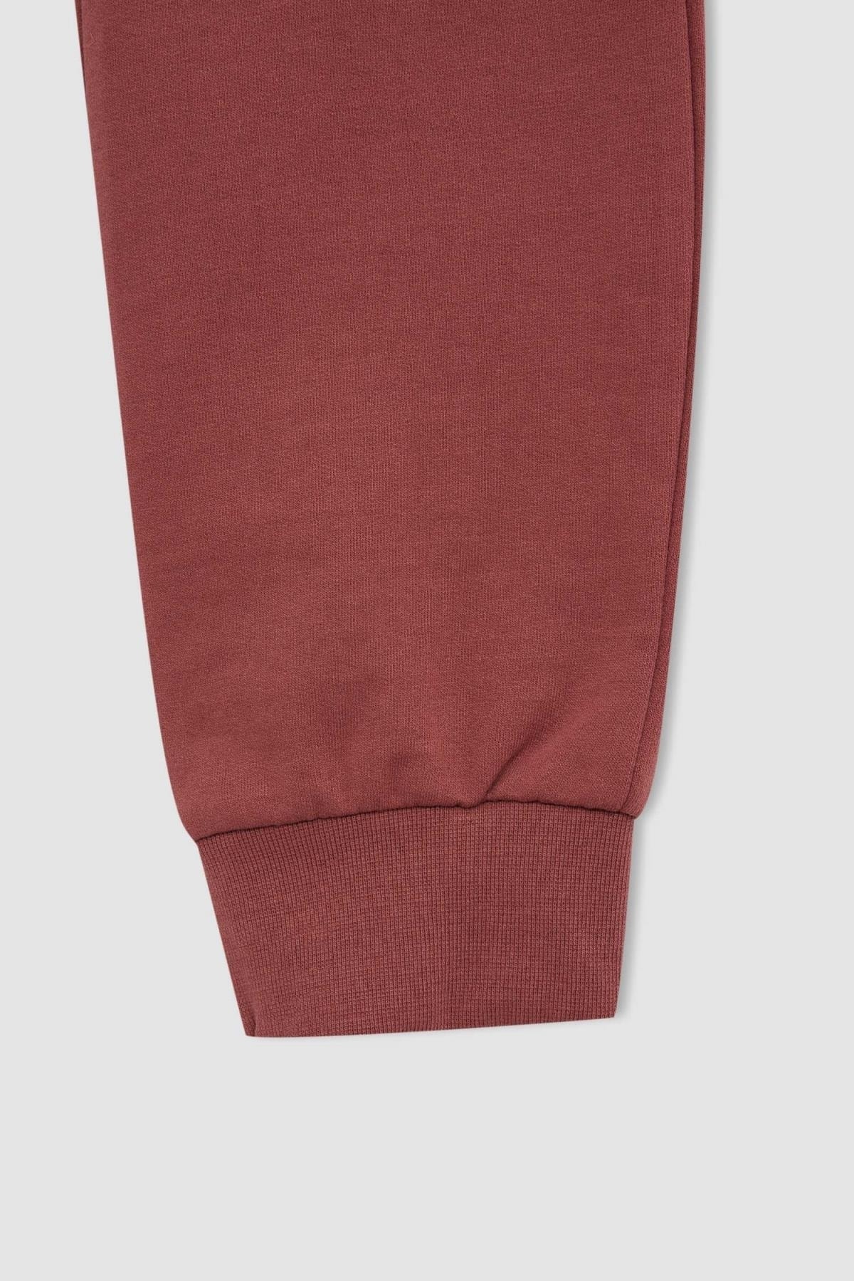 شلوار گرمکن پسرانه سفید دفکتوDefacto | W6858A622SP اورجینال - تصویر 5