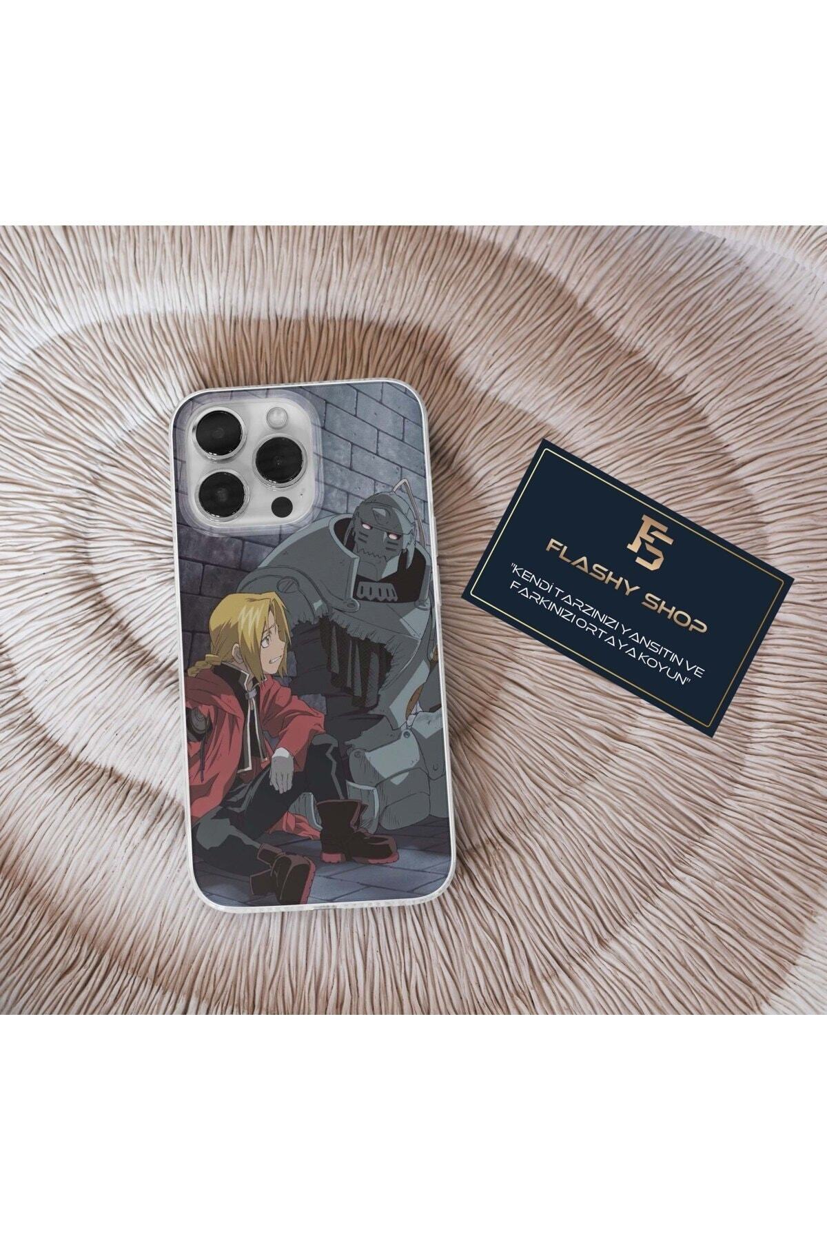 Transparent Case with Xiaomi Mi 11 Lite Compatible Fullmetal Alchemist Anime Design