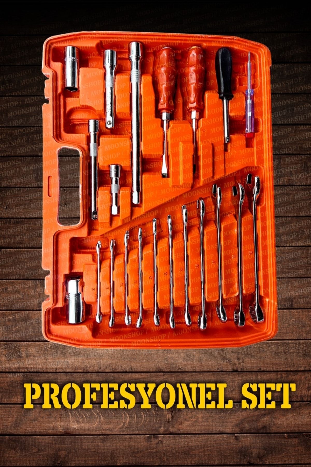 MOONSHOP-Professional 121 Piece Socket Set 1/2-1/4-3/8 Set Set 4