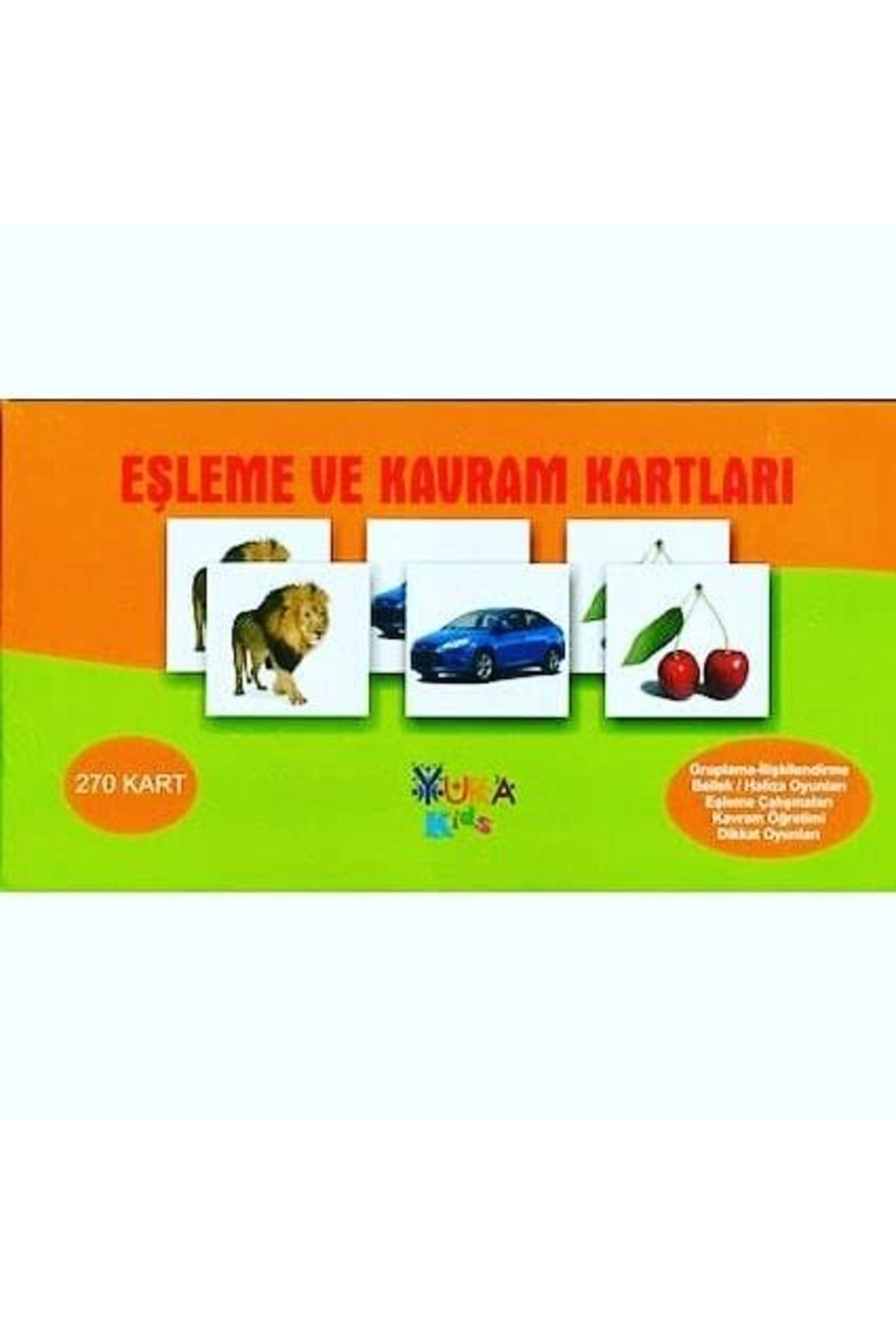 Yuka Kids Eşleme Ve Kavram Kartları (ÖZEL EĞİTİM) Yukakids (3-6 YAŞ) fotoğrafı 5 (önizleme)
