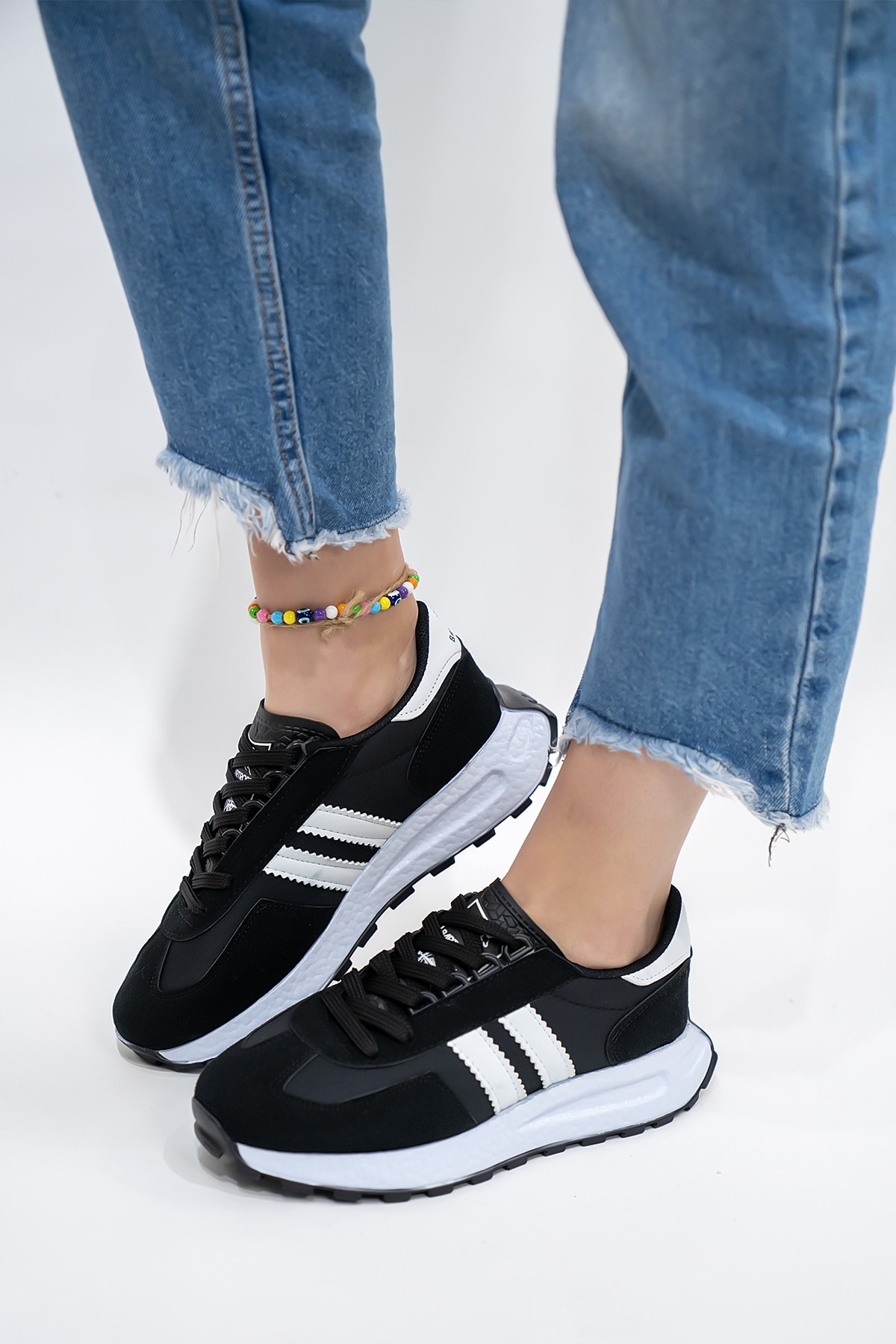 کفش اسنیکر Shupe زنانه جیر | SNKR62 - تصویر 6