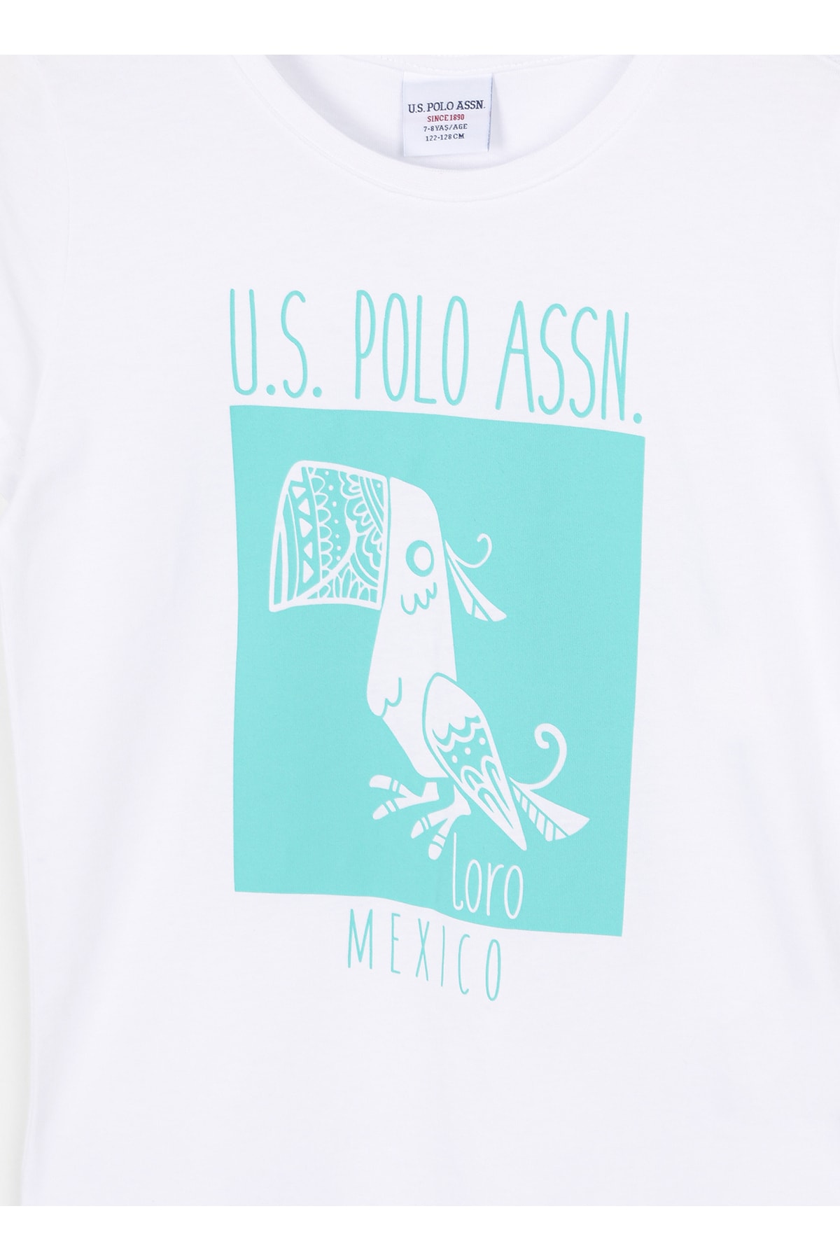 تیشرت مردانه سفید یو اس پولوU.S. Polo Assn. | 5002997200 اورجینال - تصویر 3