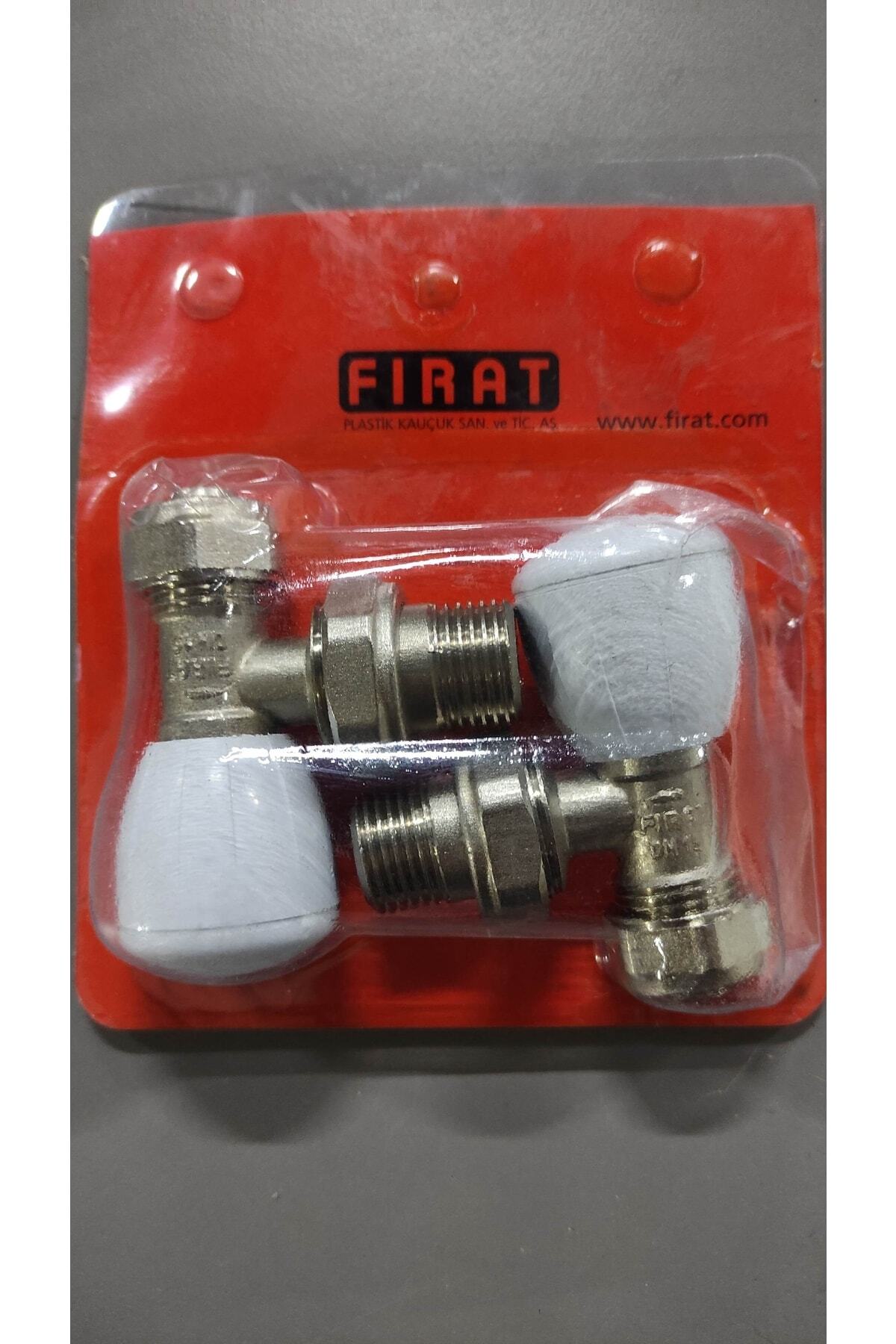 FIRAT Pex Radyatör Köşe Vana 2 Adet