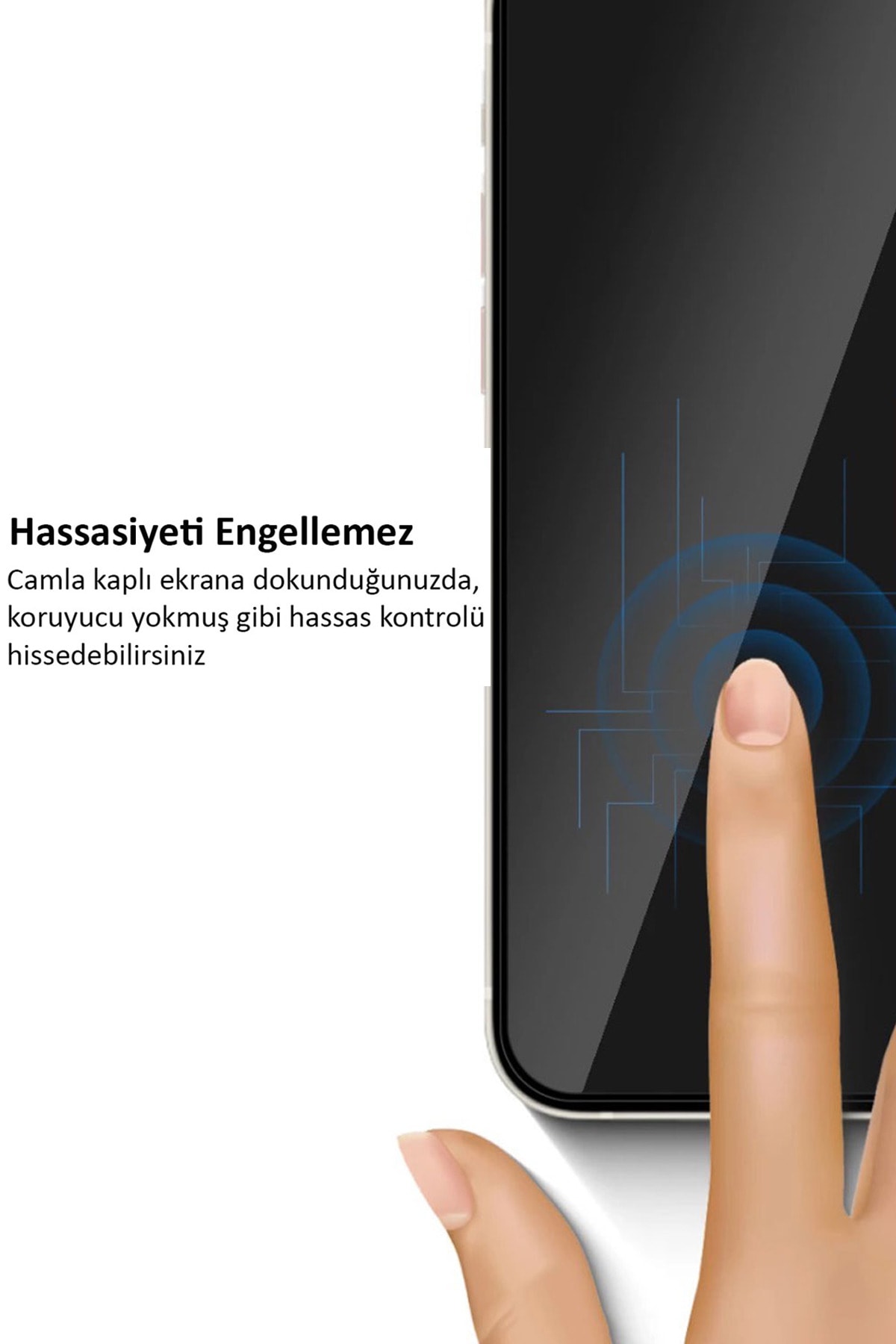 Iphone 11 Kırılmaz  Uyumlu  Cam 5d Premium Safir Curve Tam Kaplayan Kavisli Ekran Koruyucu 3