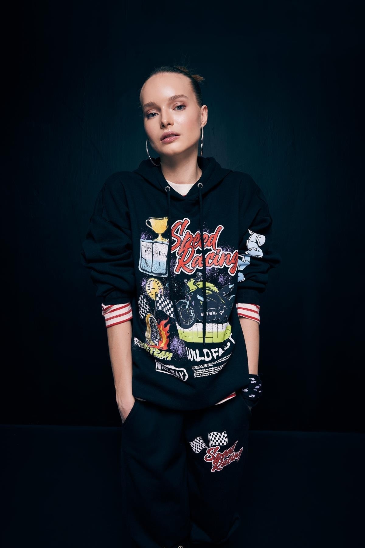 سویشرت زنانه دفاکتو | A1096AX23SP Defacto - Image 4