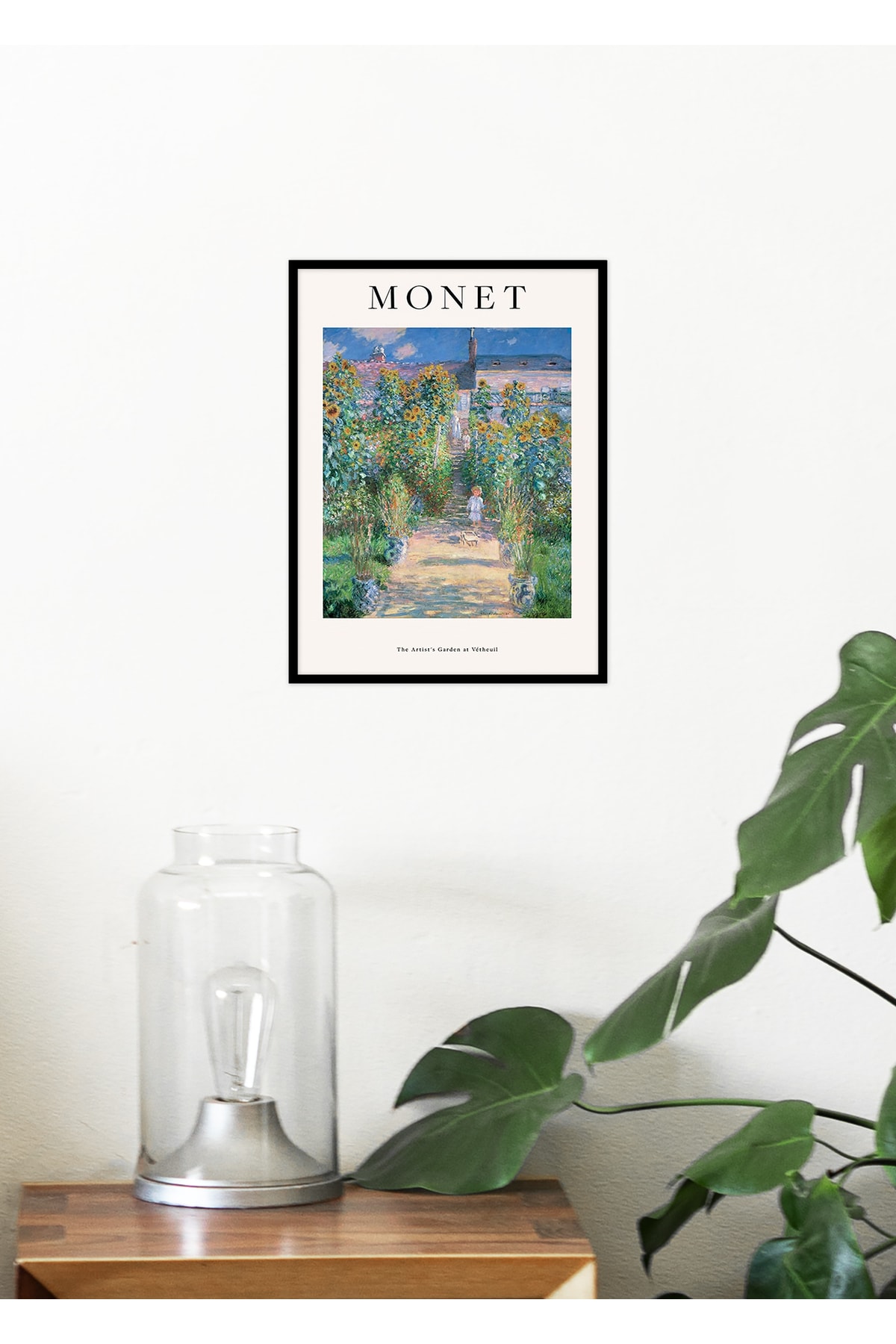daystore Monet Garden Mdf Tablo 21x29cm