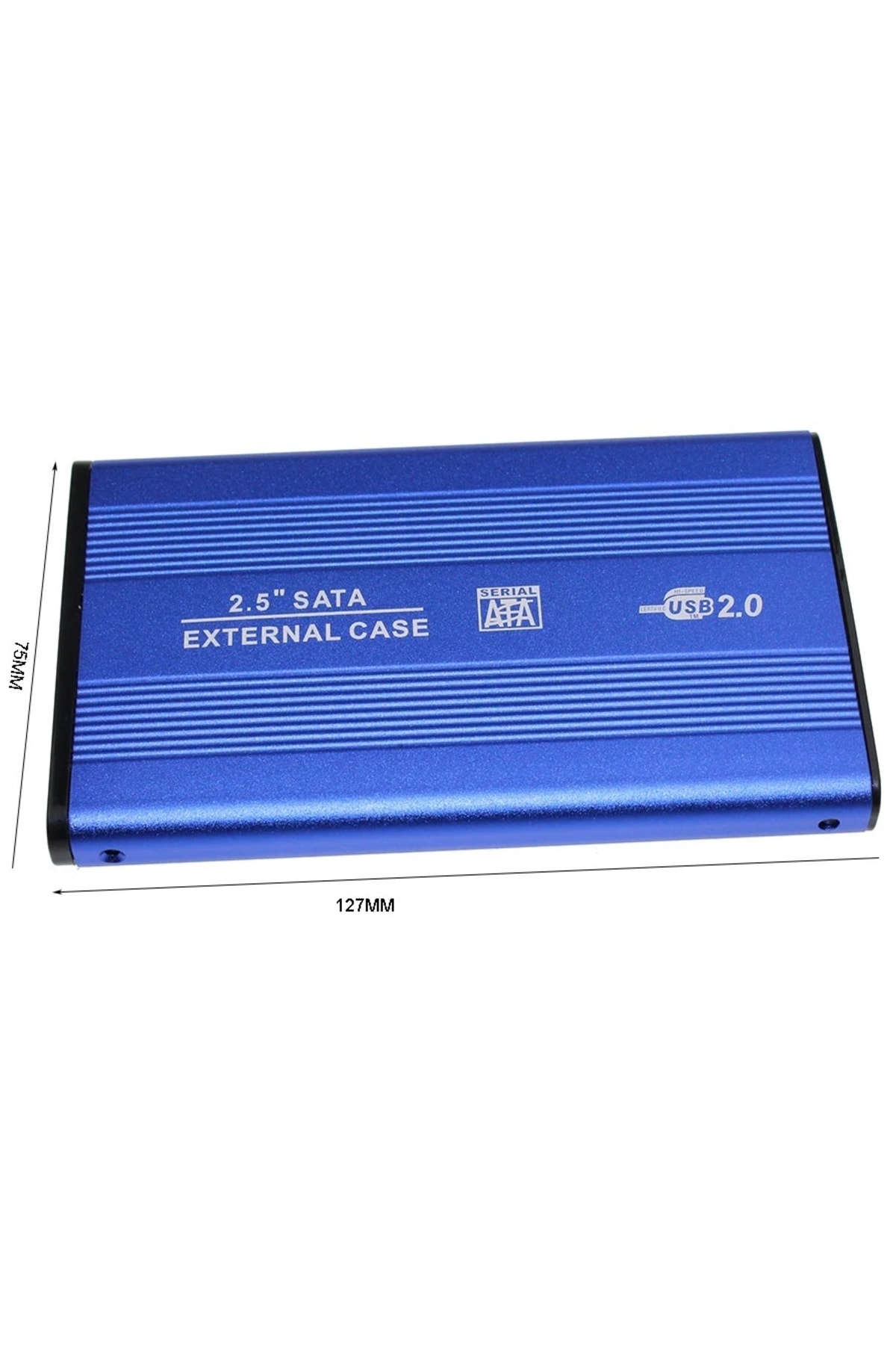 4298 Usb 2.0 Sata Harici 2.5 Hdd Harddisk Kutusu Mavi 2