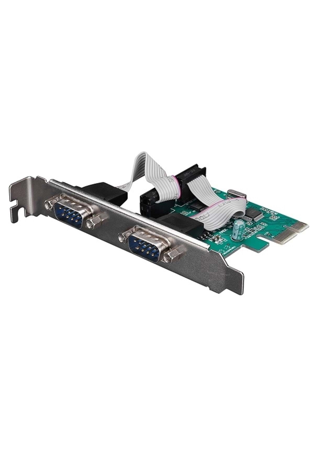 Hytech Hy-ex2 2 Adet Rs-232  uyumlu Port Pcı Express Kart