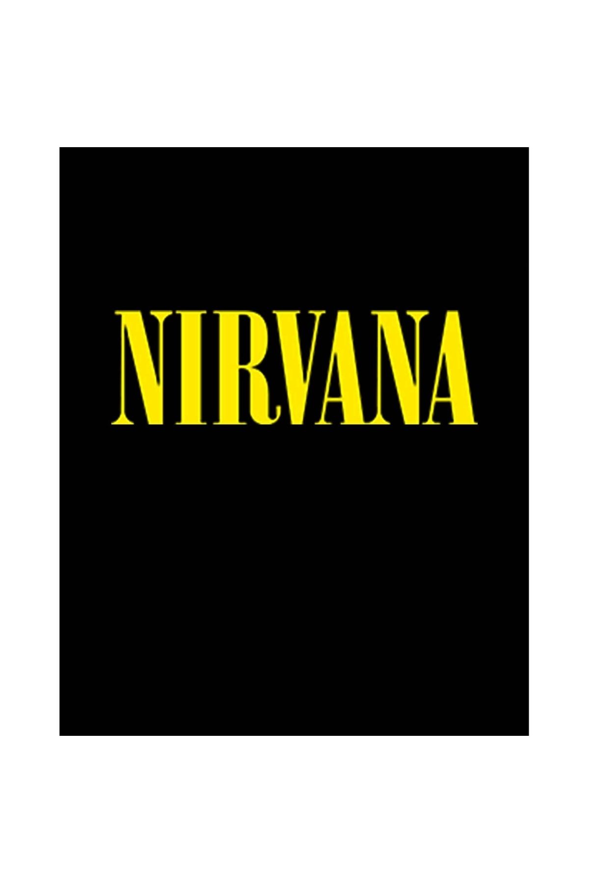 Z zepplin-Nirvana Text Yellow Large Back Patch Patch 1