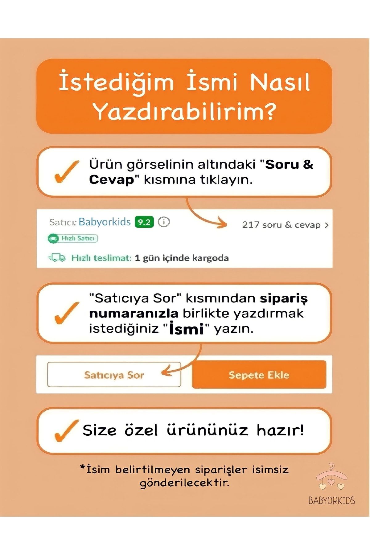 İsme Özel Bebek Çocuk Doğal Ahşap Saç Tarağı Beyaz Renk