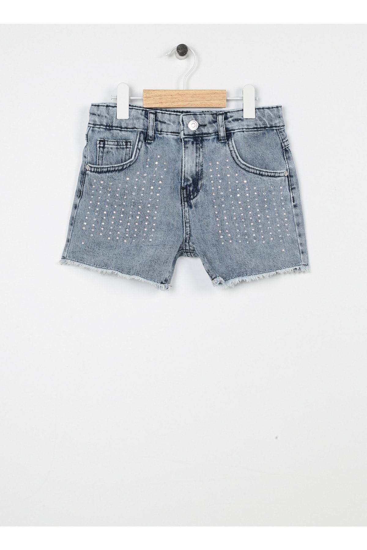 Koton Shorts Dunkelblau Mittlerer Bund