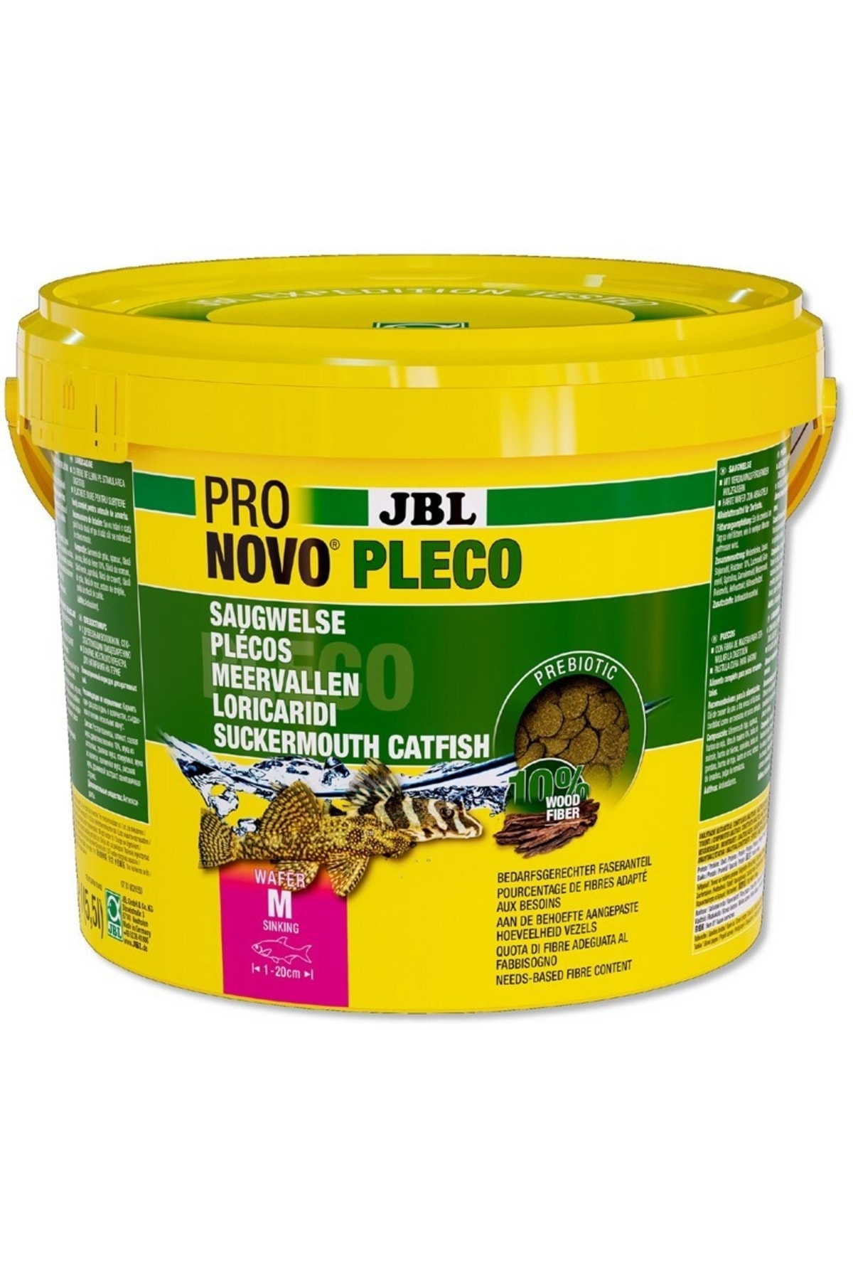 JBL 100 Gram Pro Novo Pleco Wafer M Vatoz Için Tablet Yem