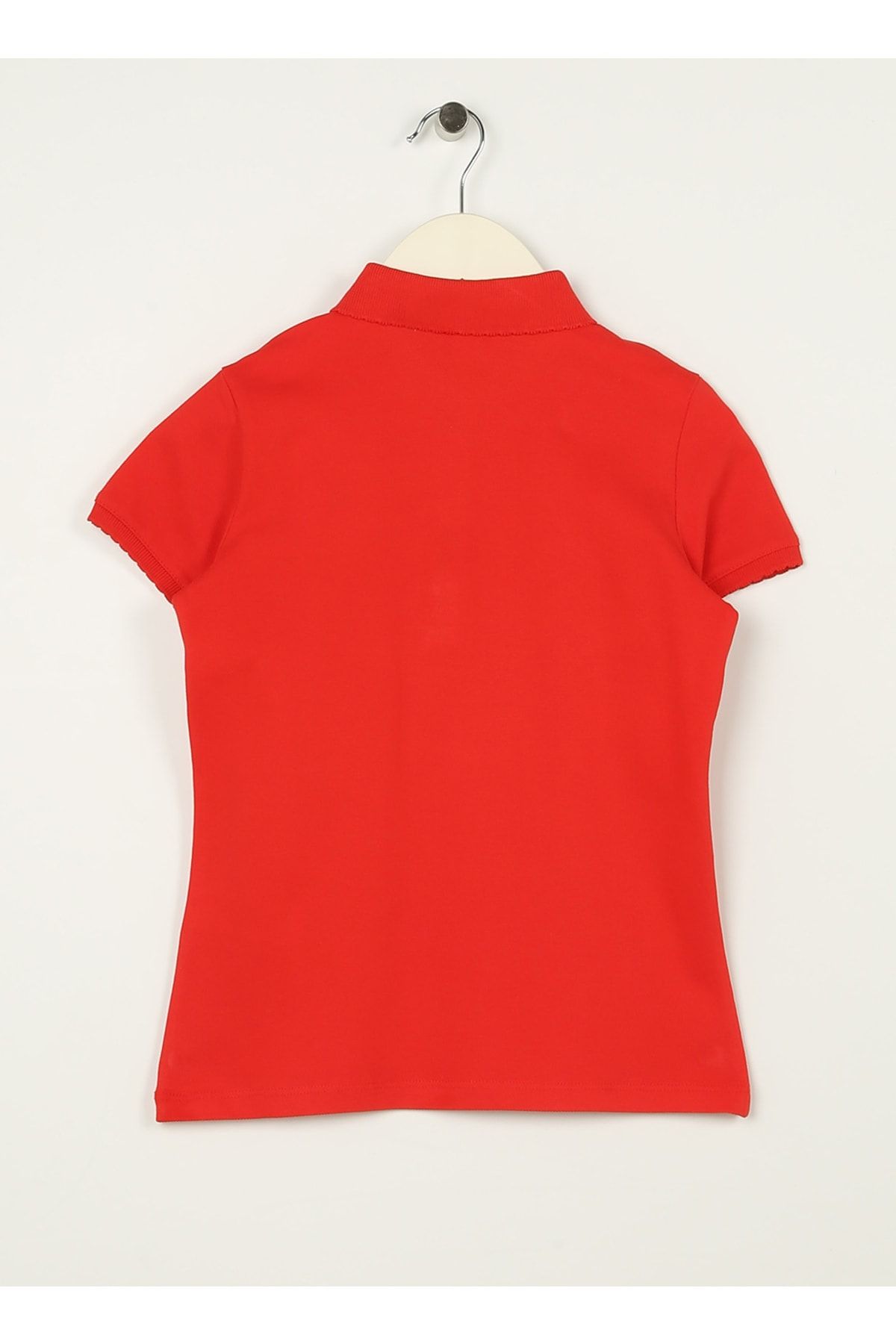 Girls plain shop red shirt