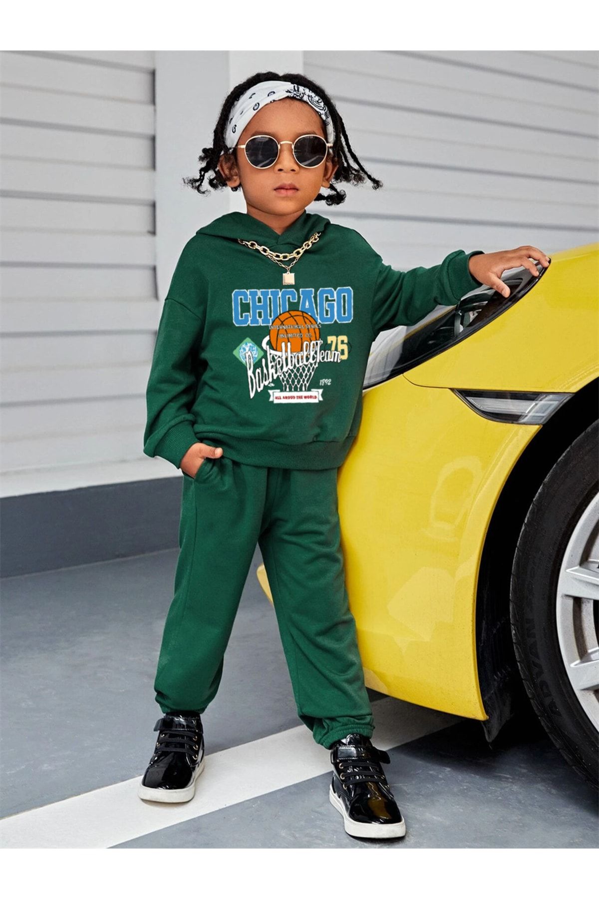 Kids hot sale cotton tracksuit