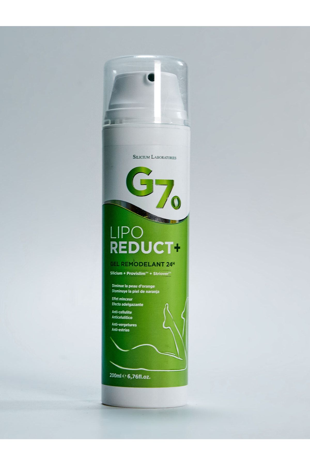 Silicium Laboratories-G7 Lipo Reduct+ - 200 Ml Anti-Cellulite and Stretch Mark Gel 2