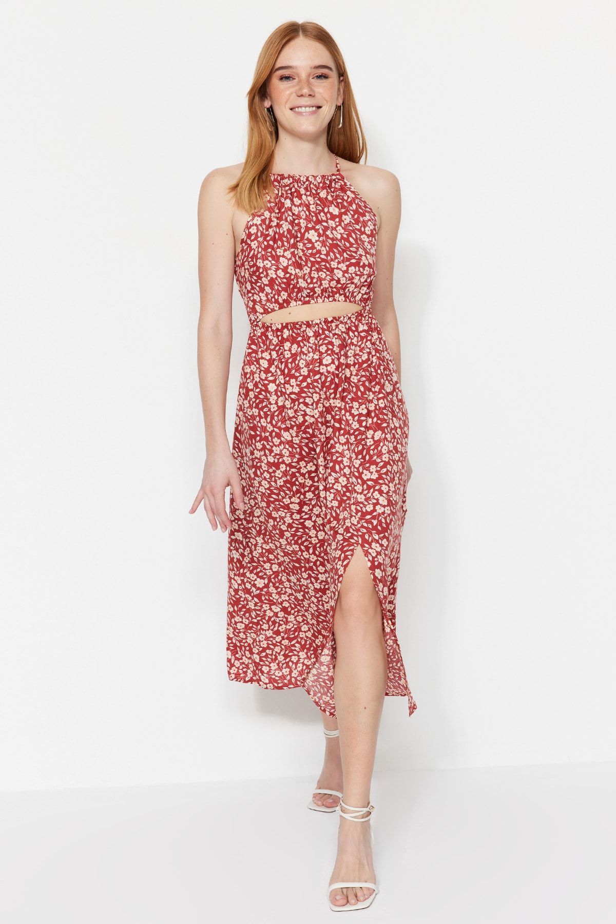 Trendyol Collection Kleid Rot Skater