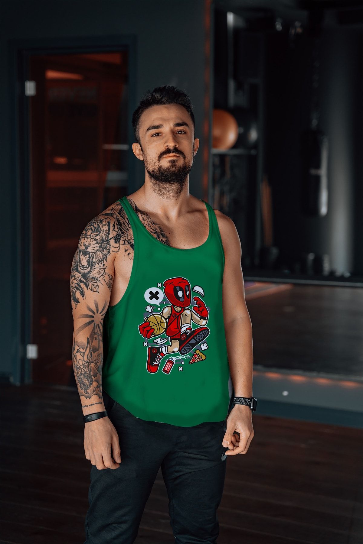 Deadpool gym shirt hot sale