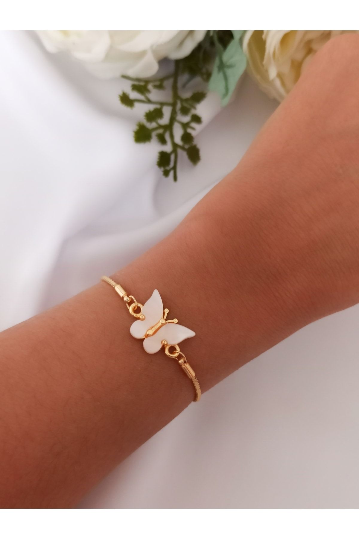 Mother of pearl butterfly clearance bracelet