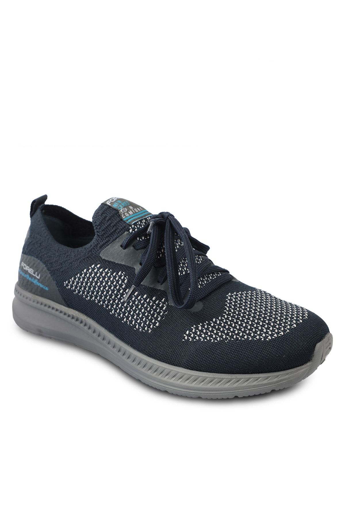 Forelli Flacher Schuh Dunkelblau Flacher Absatz Fast ausverkauft