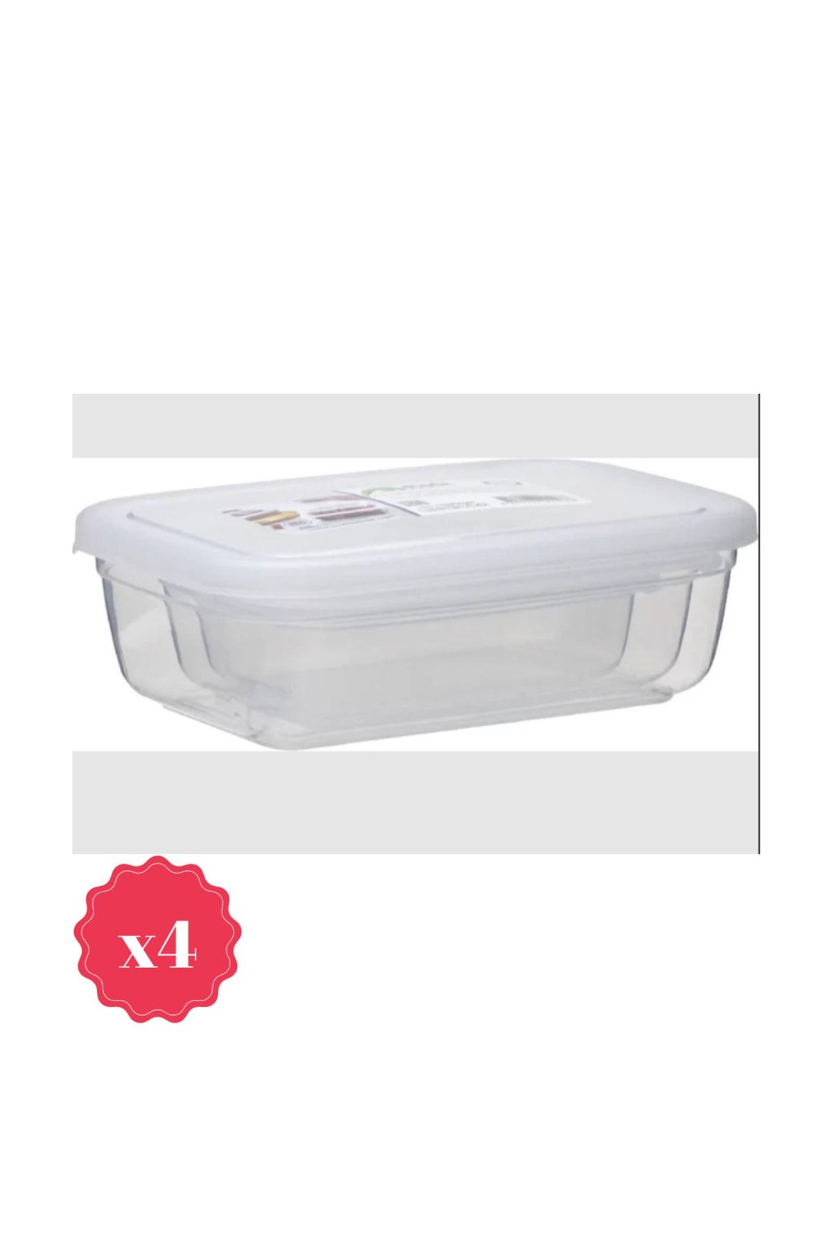 ASUDE-Maya Rectangular 4-Piece Storage Container 2