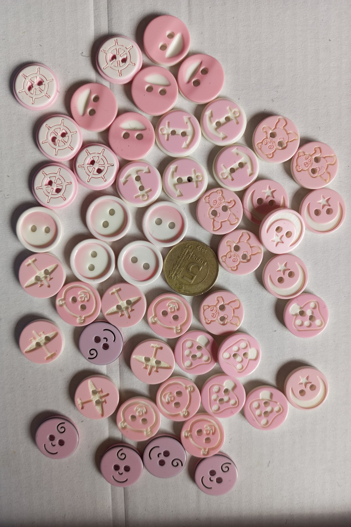 Baby Vest Button 4 Colors 20pcs