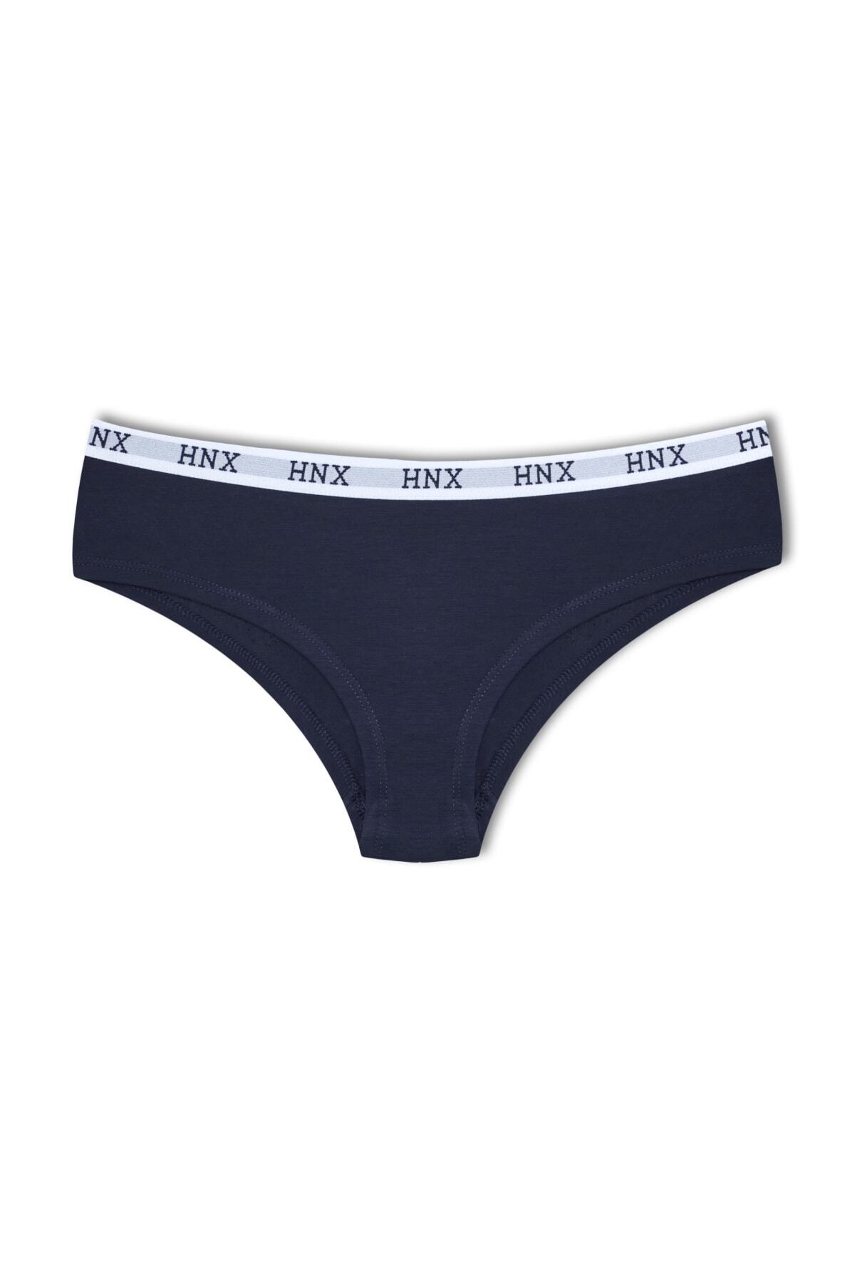 HNX-5-dielne bavlnené žakárové elastické polovičné boxerské hipsterské nohavičky 2