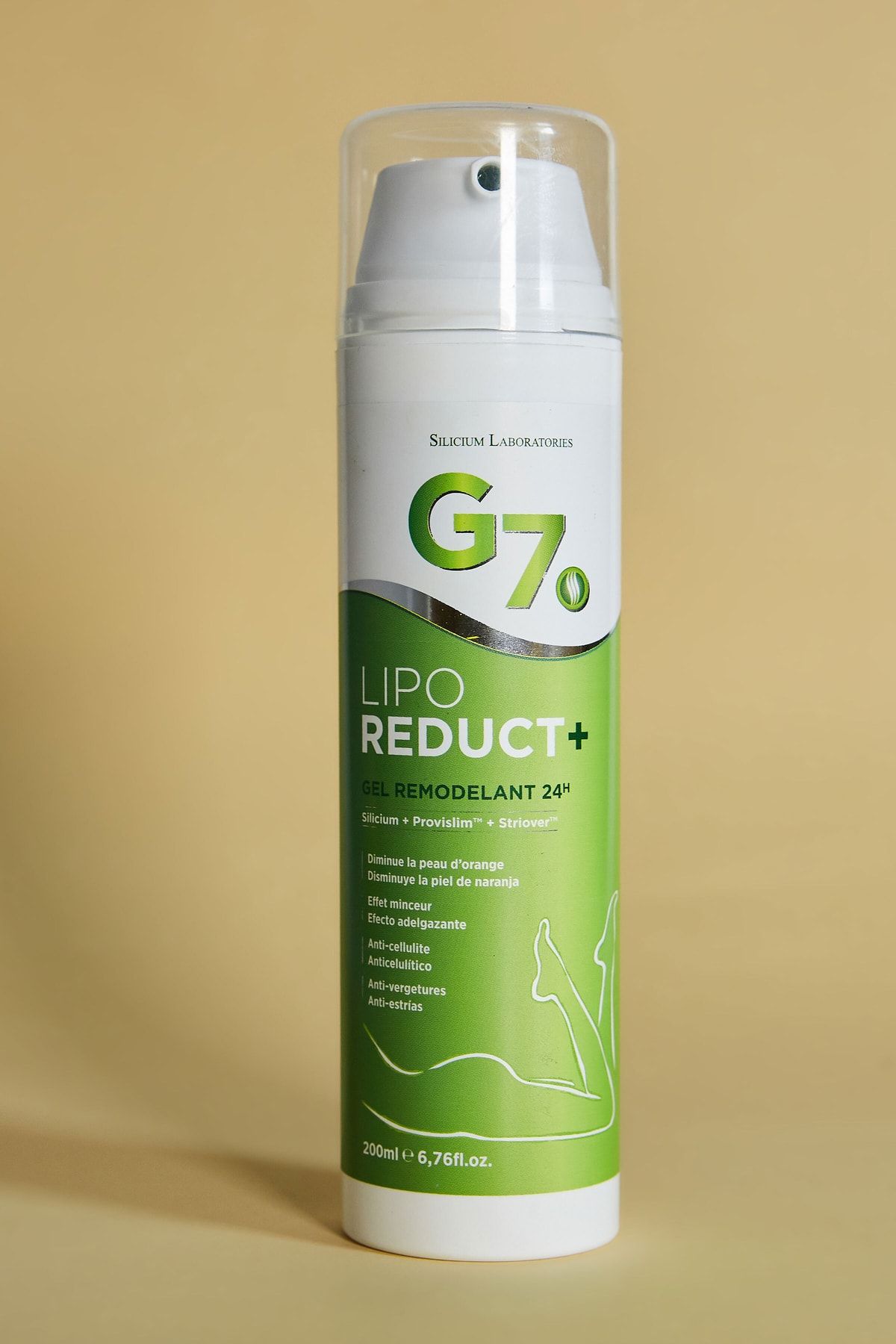 Silicium Laboratories-G7 Lipo Reduct+ - 200 Ml Anti-Cellulite and Stretch Mark Gel 4