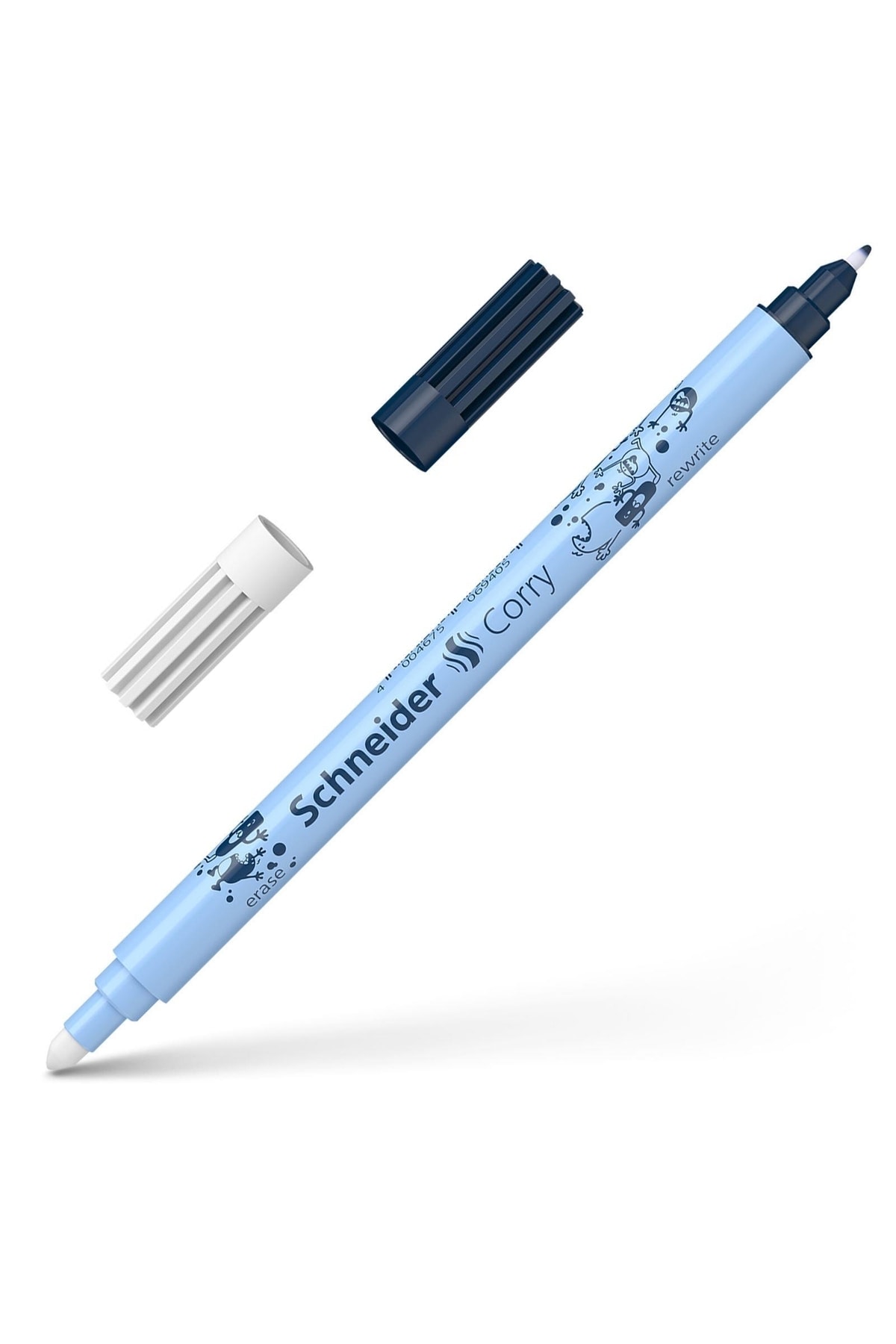 SCHNEIDER Corry Çift Taraflı Dolma Kalemi Mürekkebi Silici Ve M Uç Düzeltici