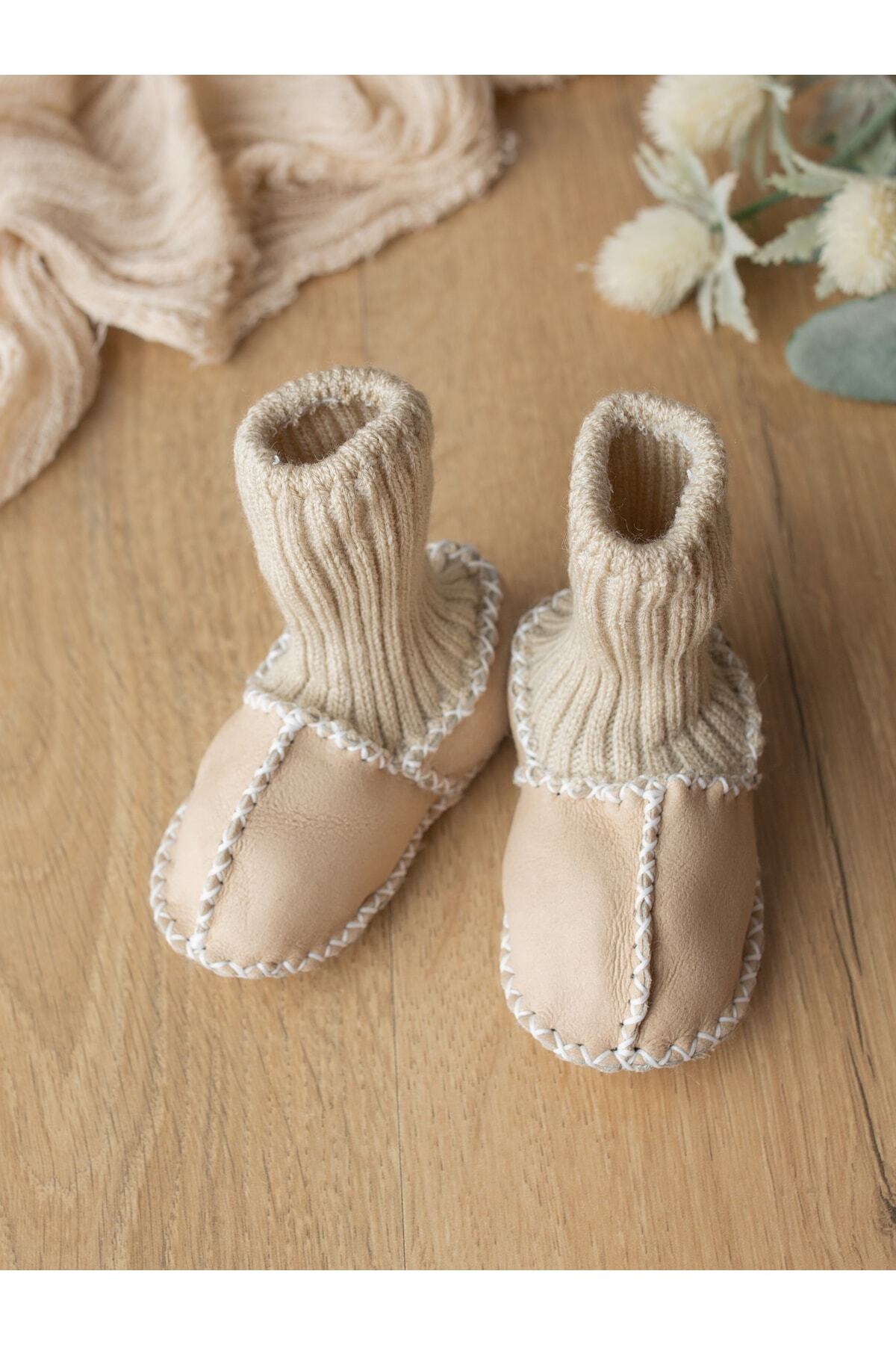 Sarebaby Organik Deri Bebek Ayakkabısı Yeni Sezon fotoğrafı 4 (önizleme)