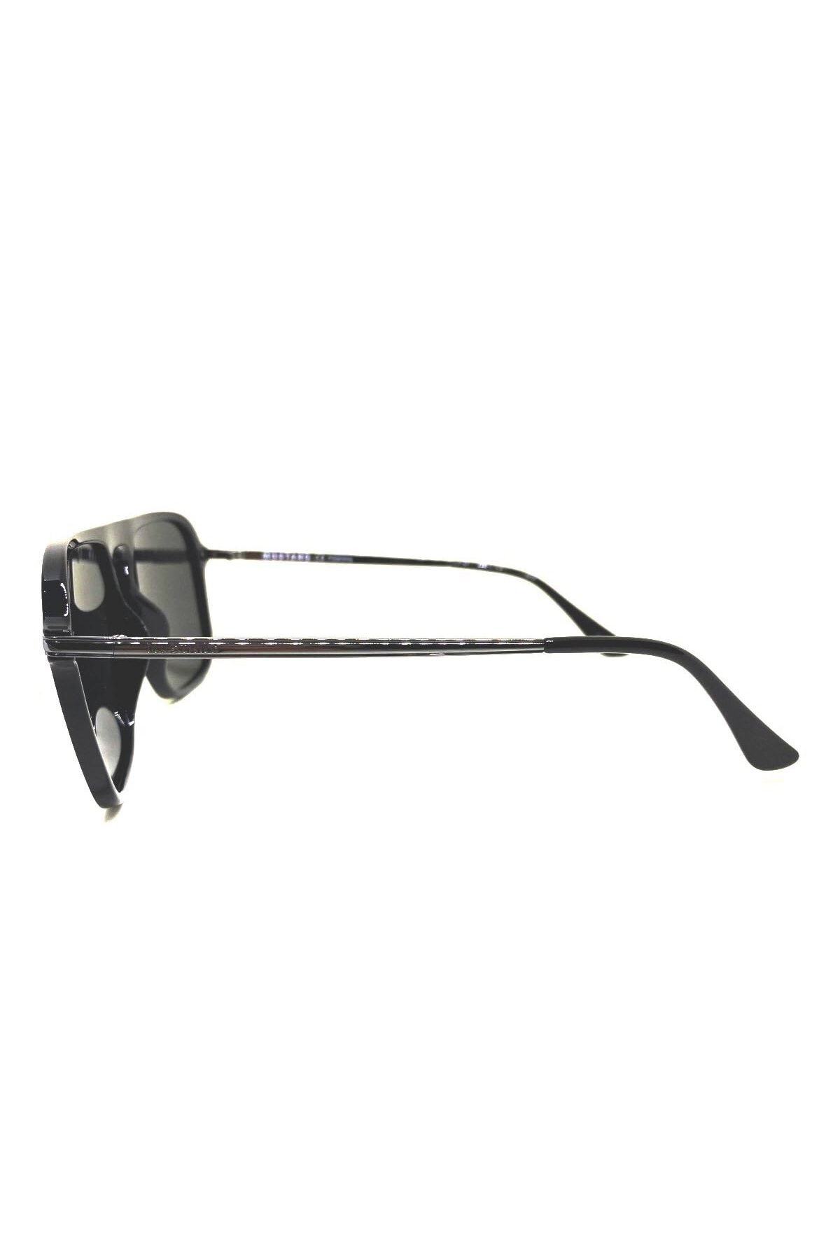عینک آفتابی مشکی مردانه سیاه 2238 C2 58 15 143 Mustang