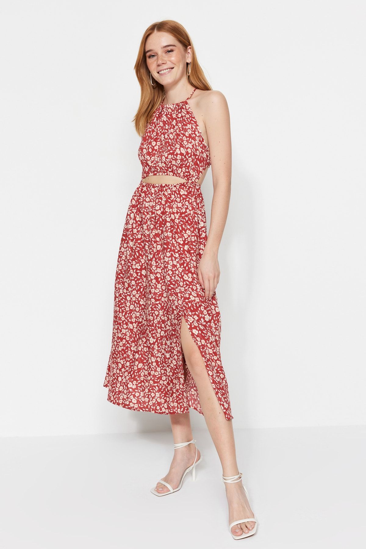 Trendyol Collection Kleid Rot Skater