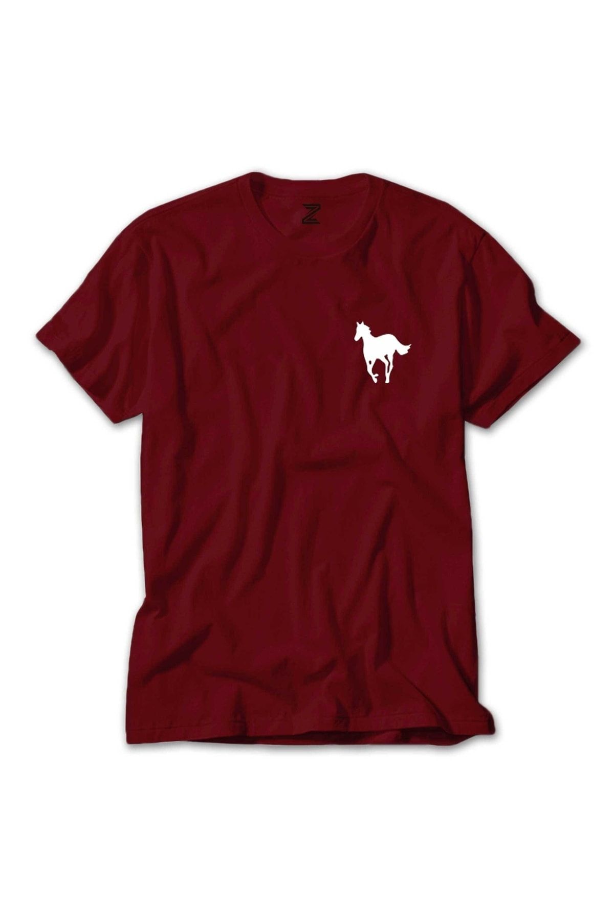 Z zepplin Deftones White Pony Logo Red T Shirt