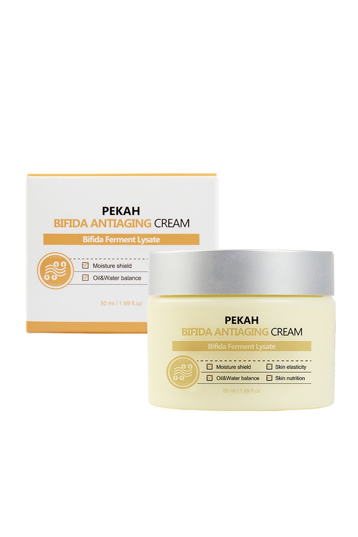 PEKAH Ginseng Ve Niacinamide Içeren Besleyici Aydınlatıcı Yaşlanma Karşıtı Krem 50ml Antiaging Cream