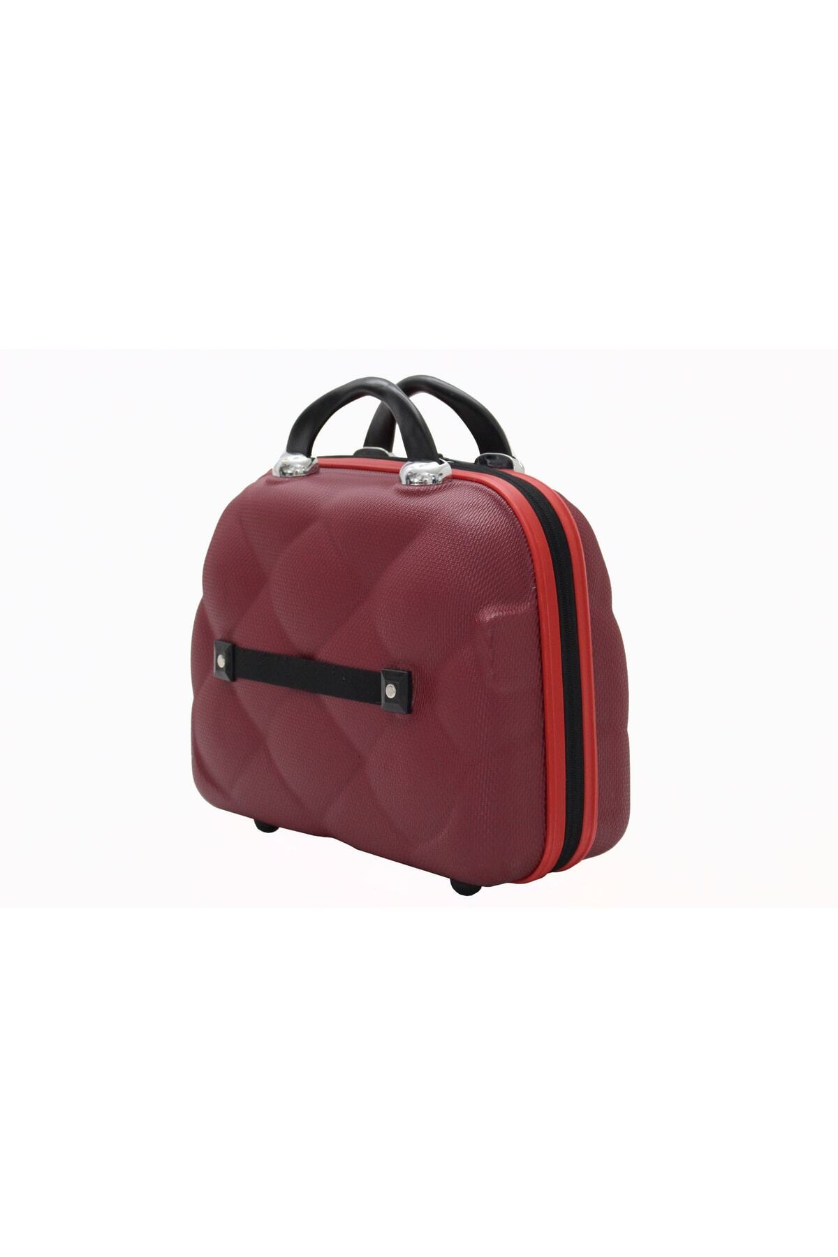 My Luggage 50135 Bordo Bakalit Seyahat Makyaj Çantası