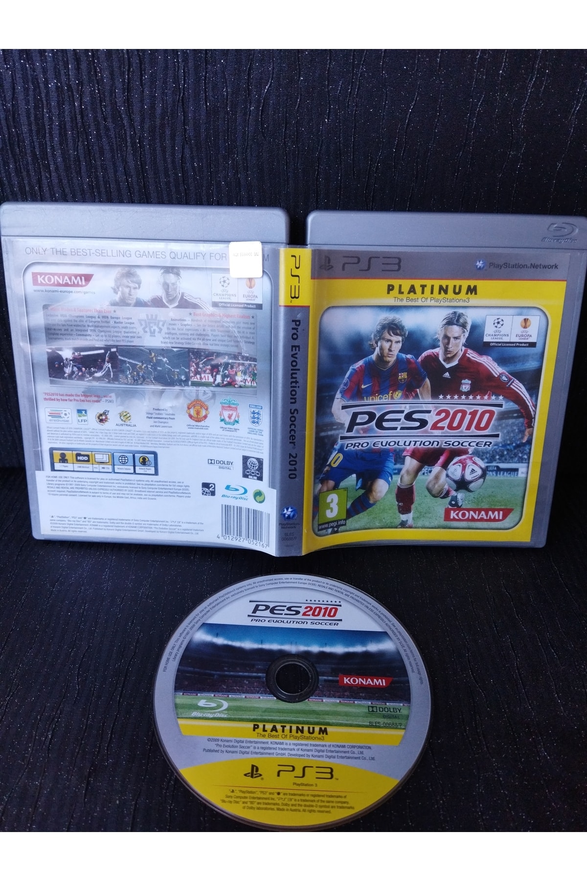 Pes 2010 Platinum Serisi Ps3 Oyunu