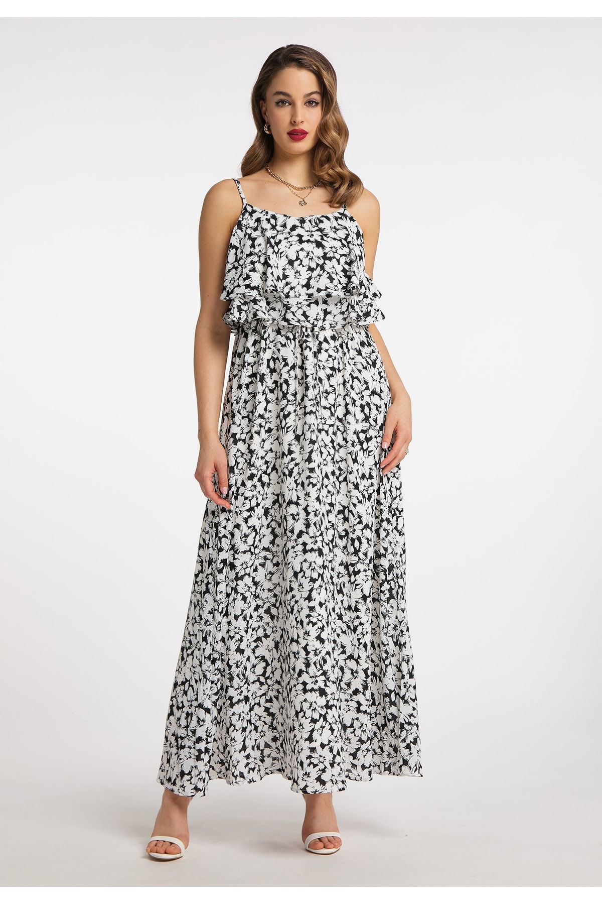 Faina Kleid Schwarz Basic