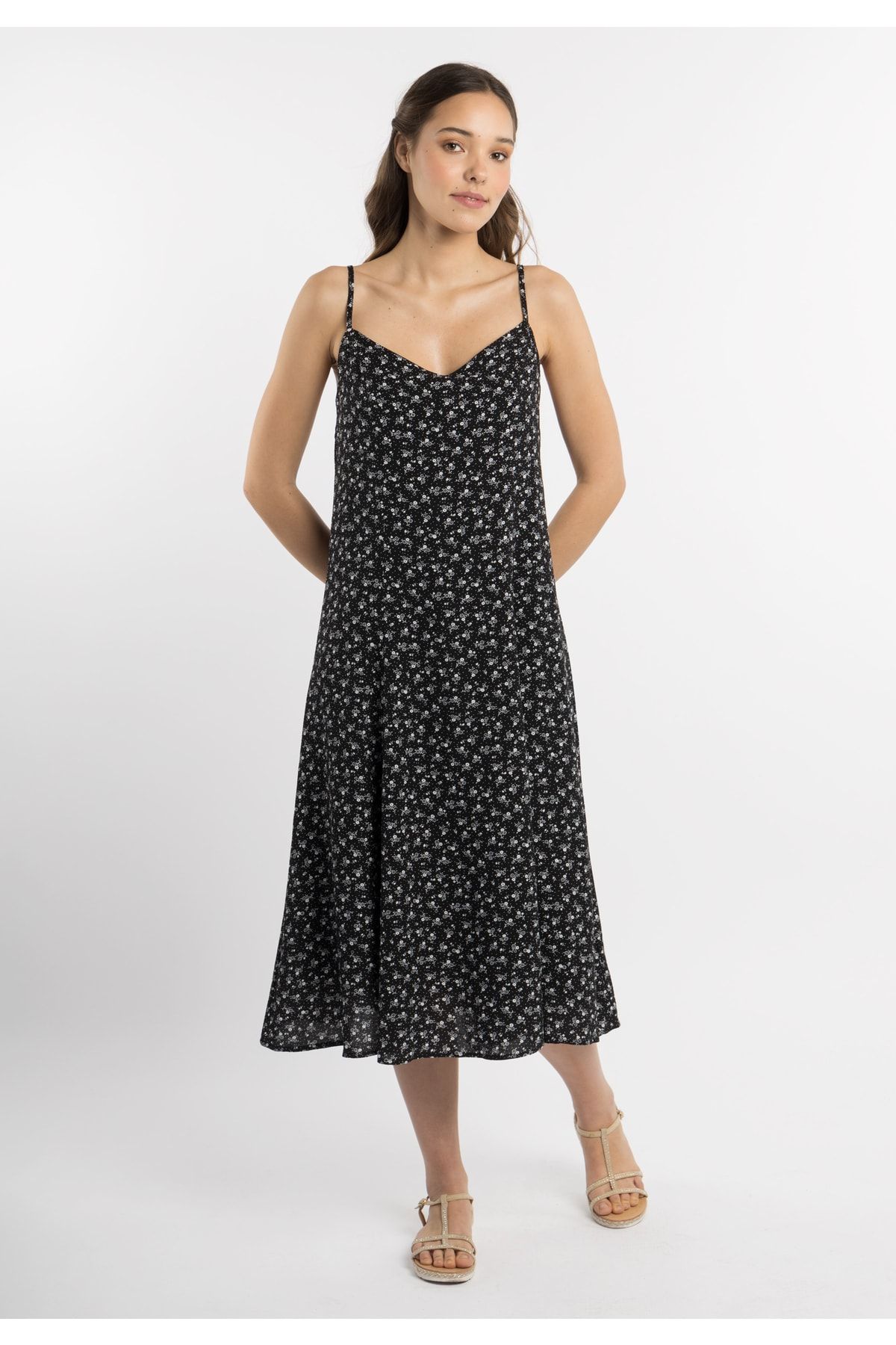 myMo Kleid Schwarz Basic